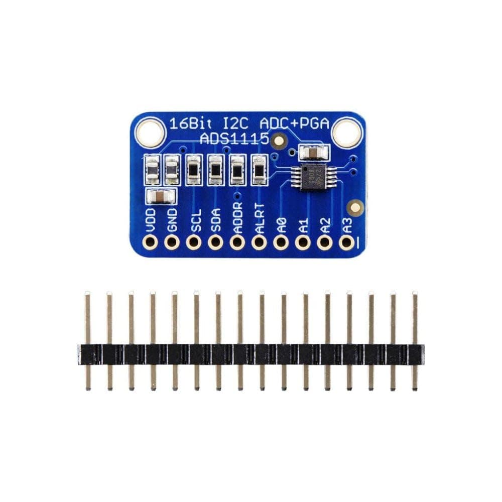 ADS1115 16-Bit ADC - 4 Channel with Programmable Gain Amplifier