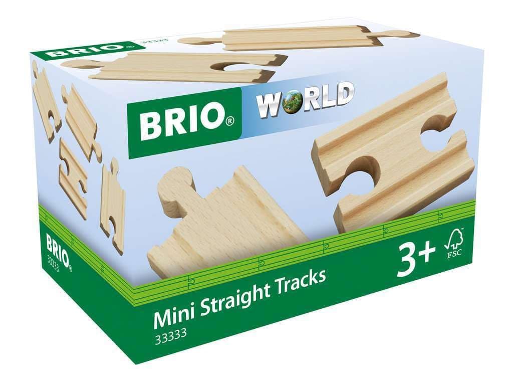 BRIO World Railway Track - Mini Straights