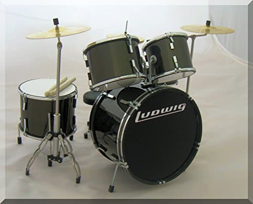 LUDWIG Miniature Mini Drum Set Drumset FOR DISPLAY ONLY