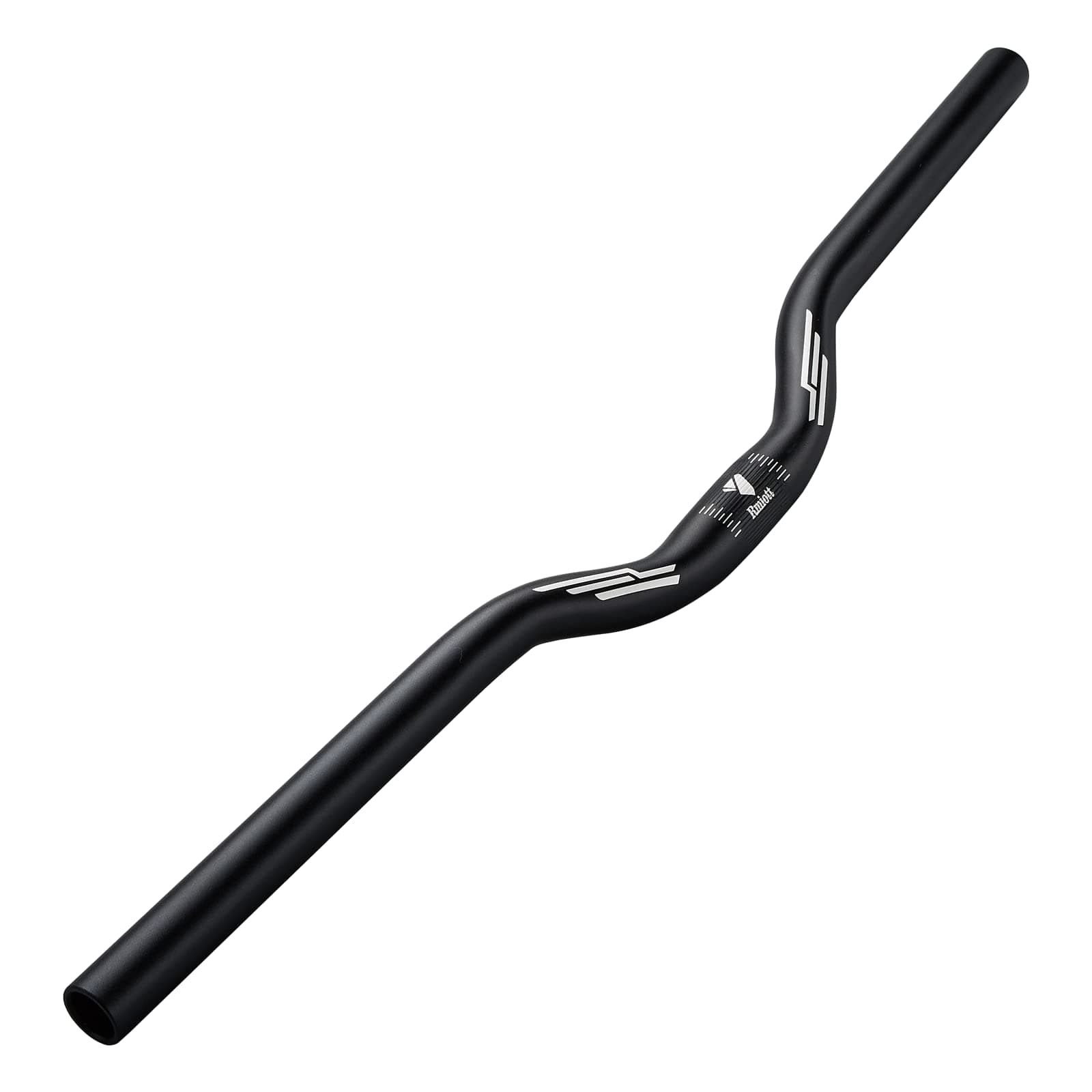 25.4mm 30mm Rise Riser Bike Handlebars Length 640mm Aluminum Alloy - Fits 25.4mm Stems