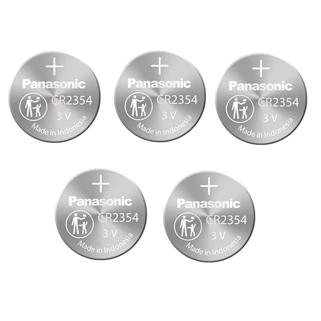 Panasonic 5 New Panasonic CR2354 2354 CR 2354 3V lithium BATTERIES