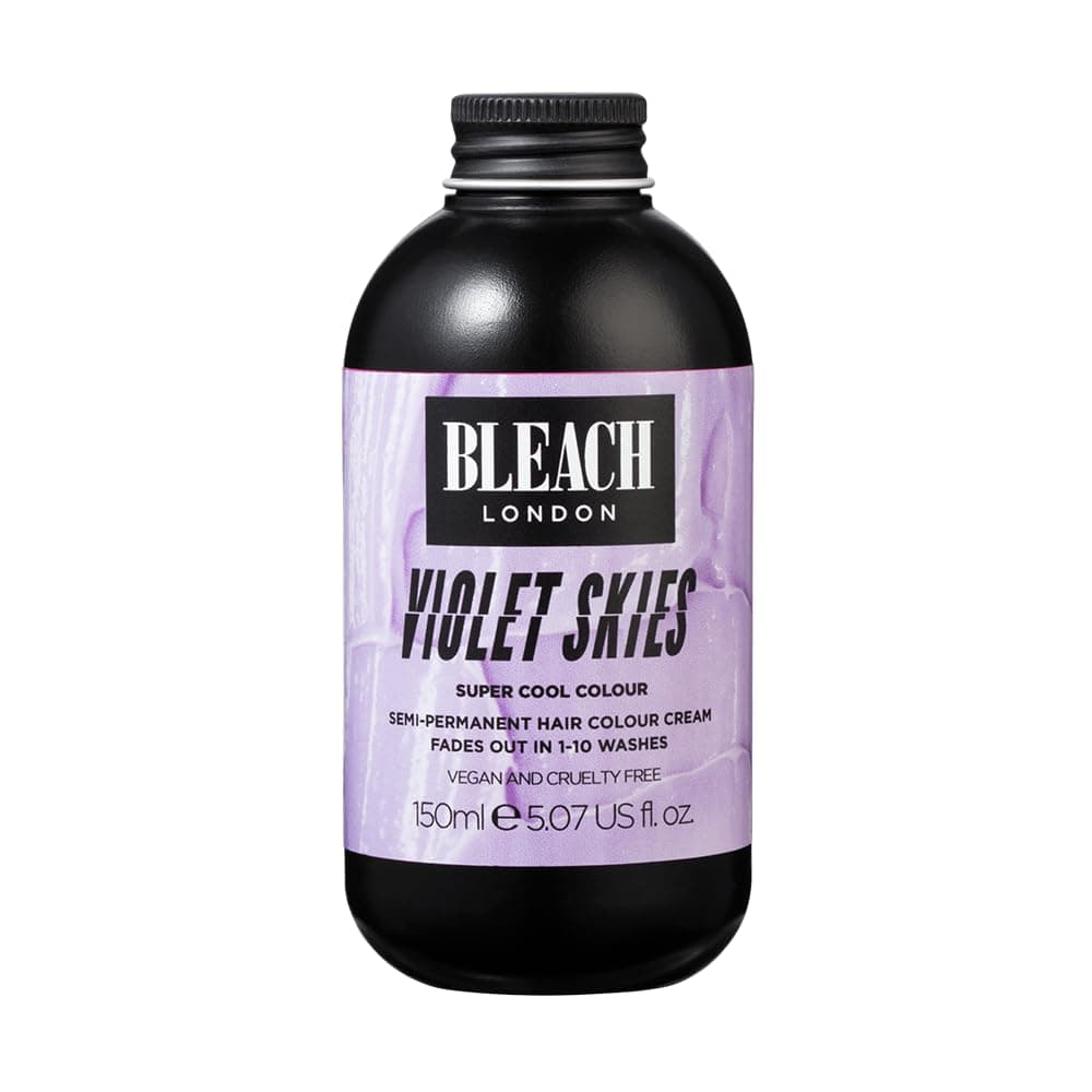 Violet Skies Colour - Pastel Soft Lilac Hair Dye - Vegan & PETA-Approved Semi-Permanent Direct Dye - 150 ml