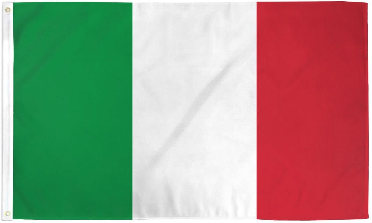 Home and Holiday Flags 2x3 Italy Flag Italian Banner Country Pennant Indoor Outdoor 24x36 inch New