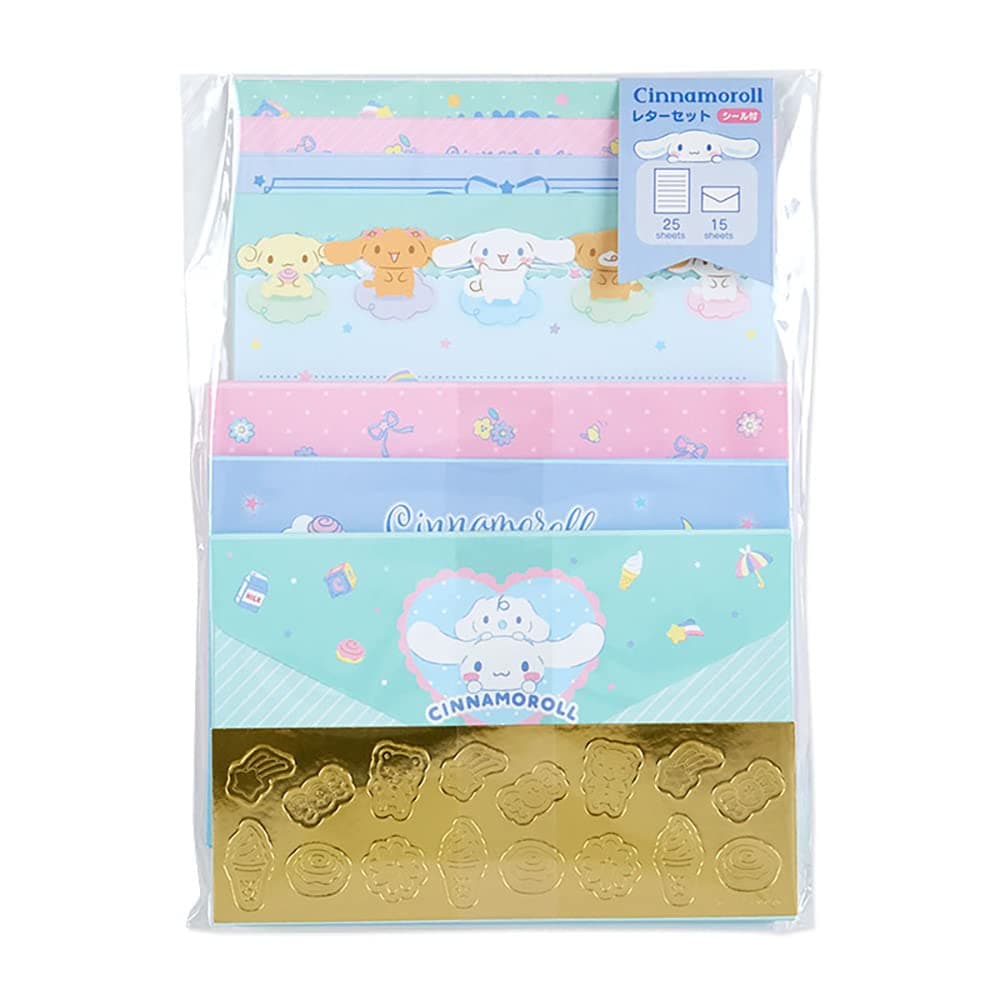 Sanrio 589268 Cinnamoroll Letter Set