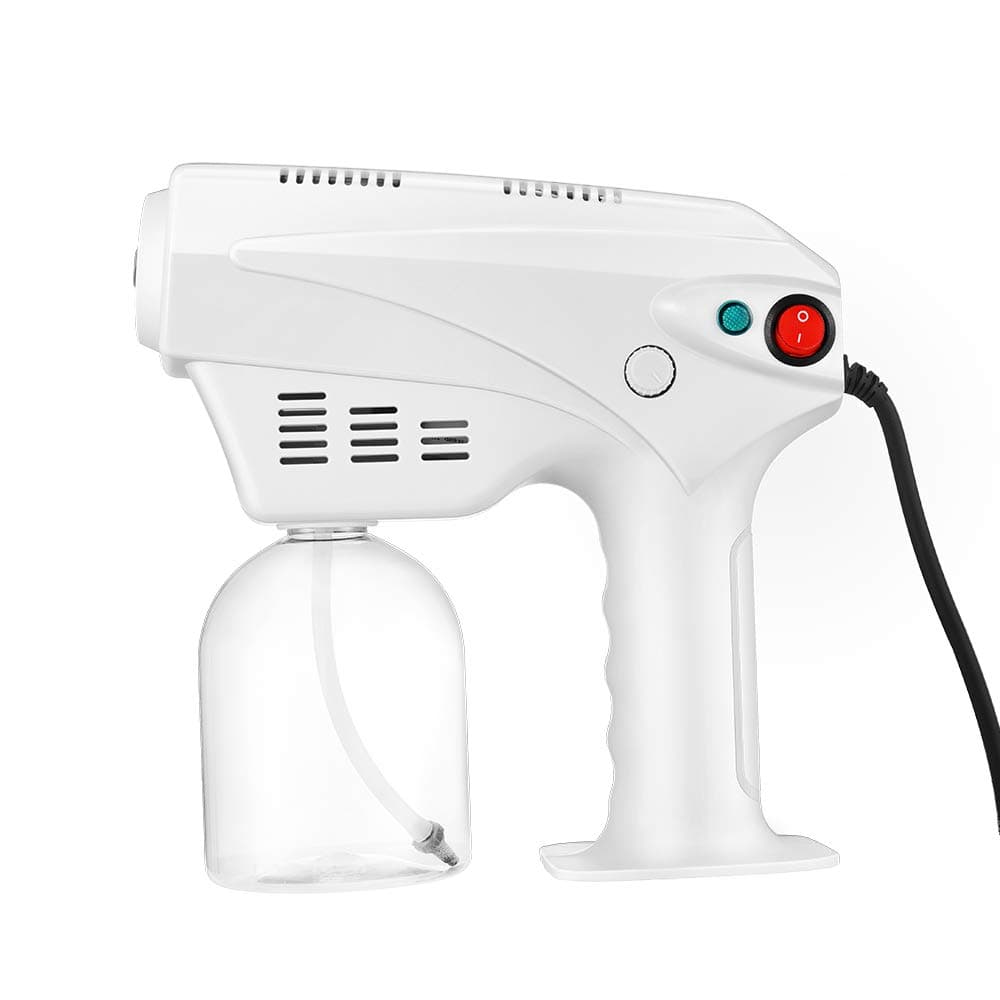 KACSOO Electric Spray Gun Fogger, Portable Nano Mini Sprayer 500ML 1200W Smelling Cleaning Machine, Water Mist Steam Gun Spray Machine for Home, Indoor/Outdoor/Barbershop