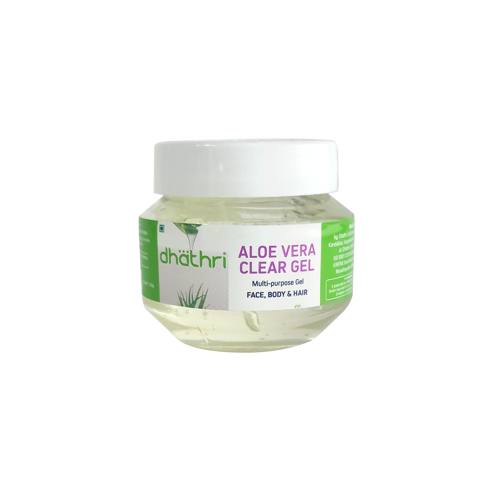 Aloe Vera Clear Gel| Multipurpose Aloe Vera Gel For Face, Body & Hair |With the Essence of Wheat Germ Oil & Corn Extract | 100 GM