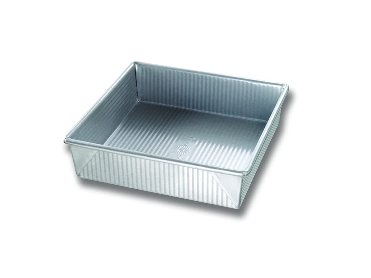 USA Pan Bakeware Cake Pan, Nonstick & Quick Release Coating, Made in the USA from Aluminized Steel 9-Inch 1130BW
