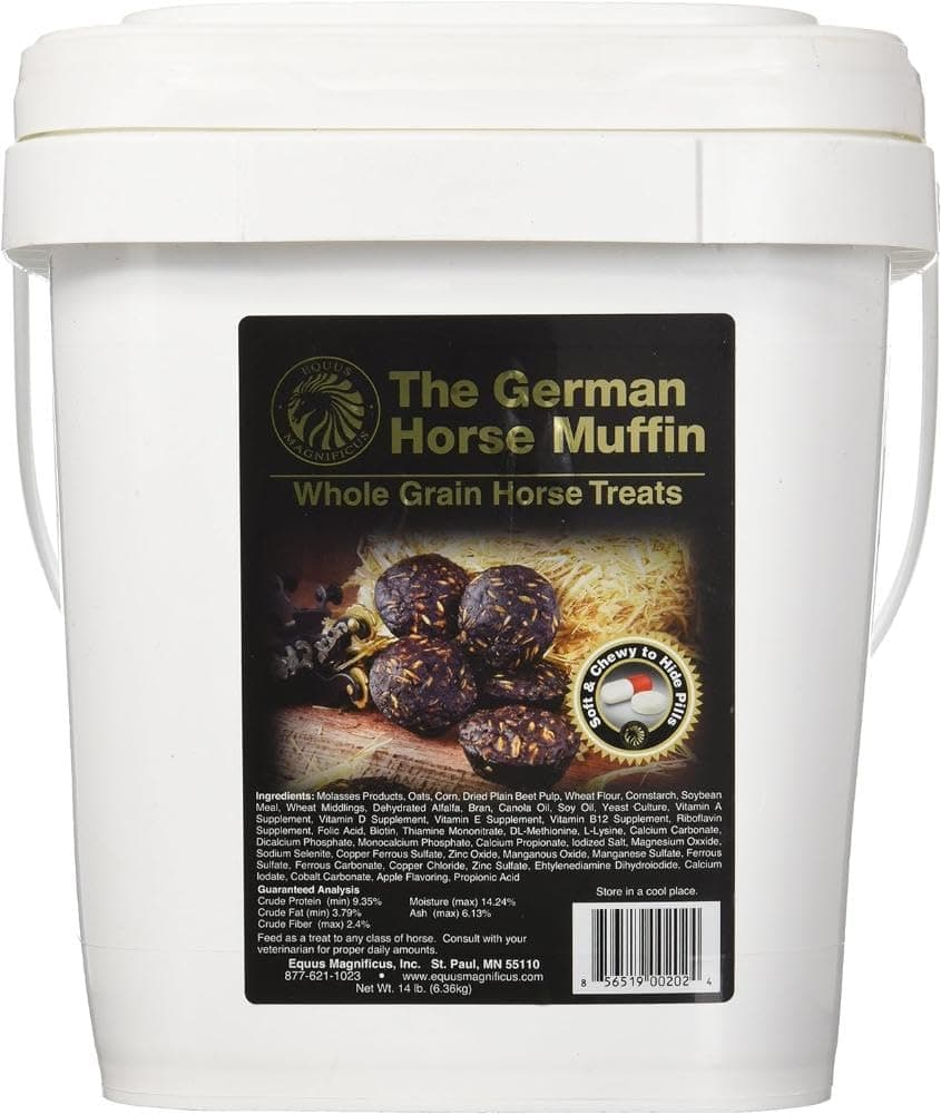 German Horse Muffins Bucket, 14-Pound