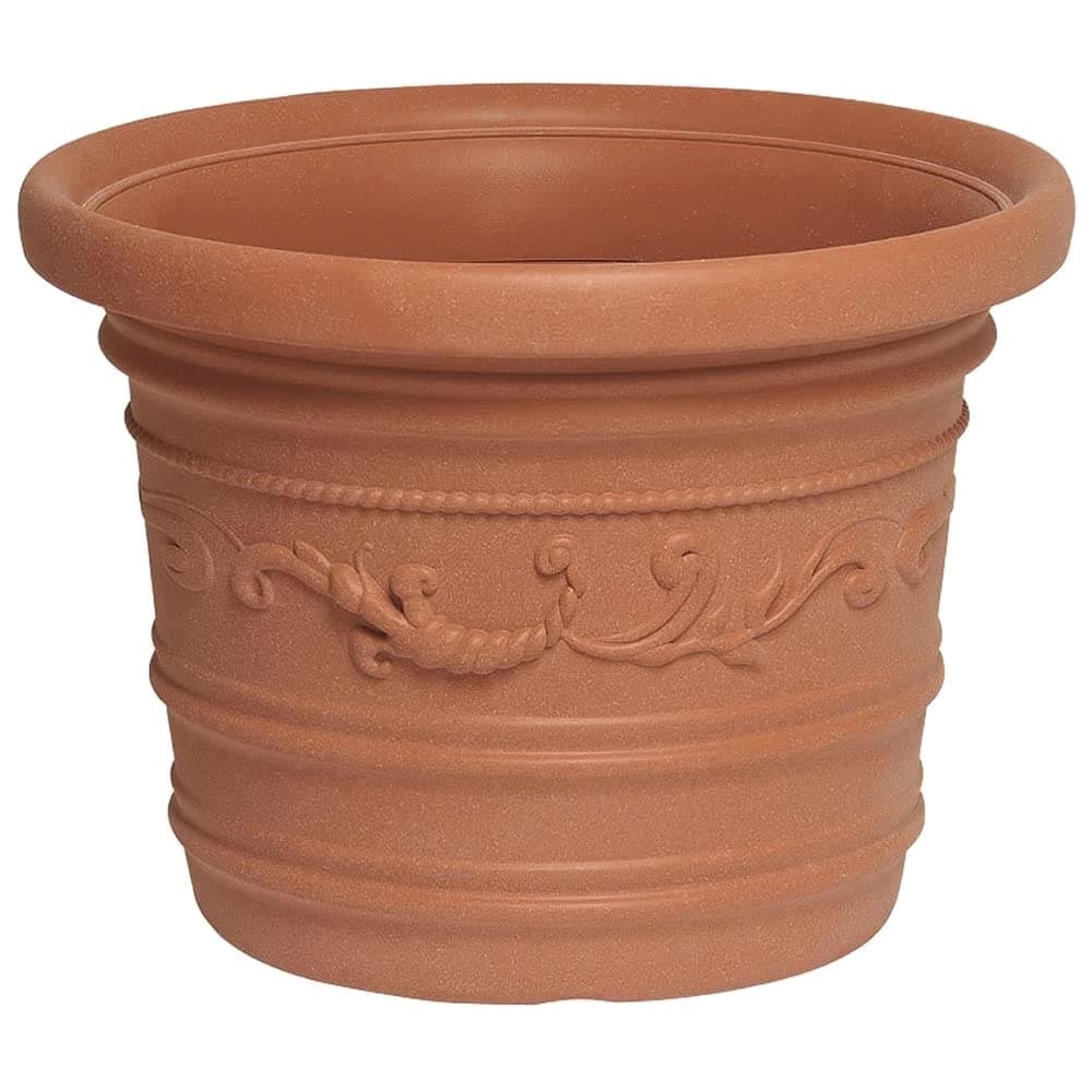 Saturnia 8093420 – Round Plant Pot Diameter 60 cm, Terracotta