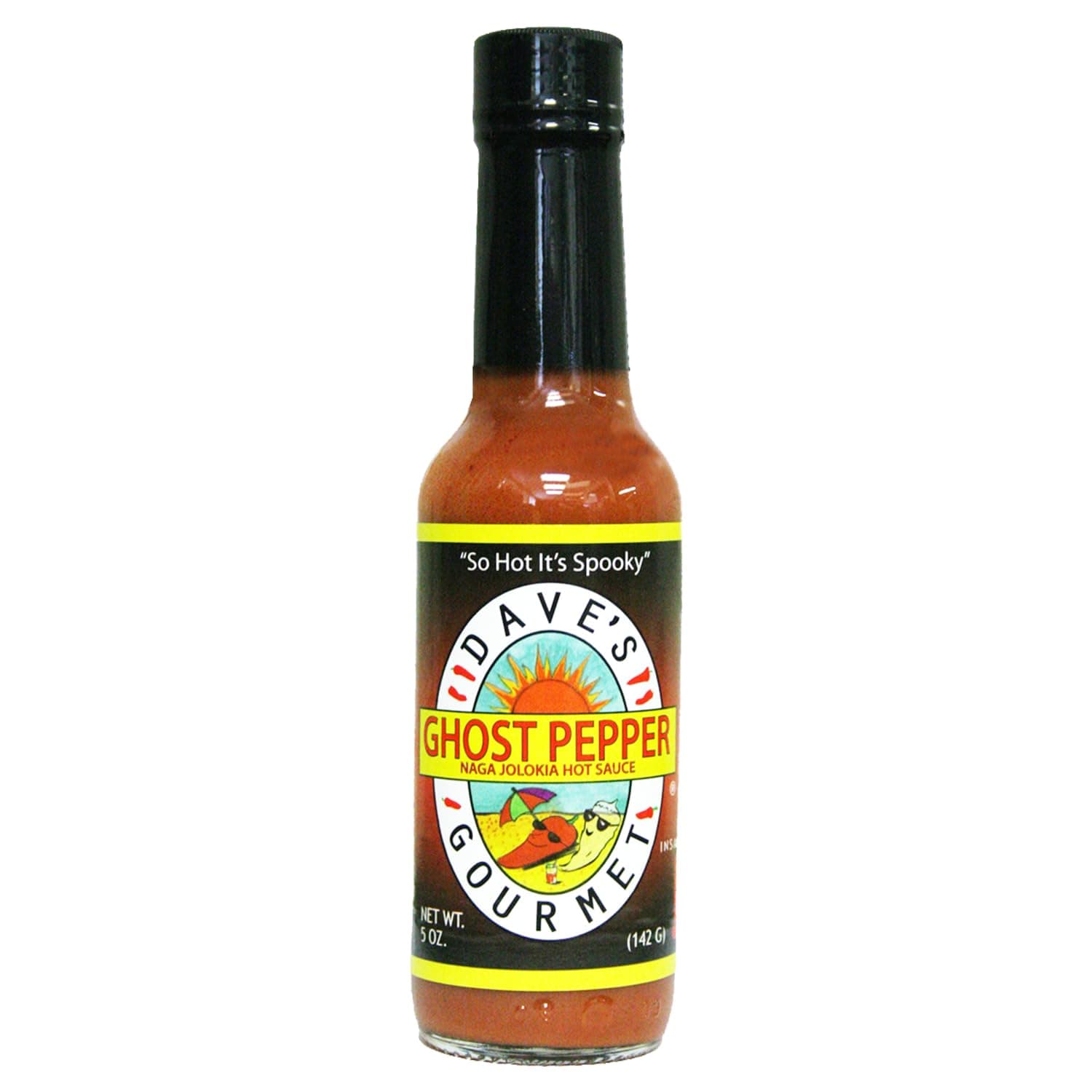 Ghost Pepper Naga Jolokia Hot Sauce 5oz