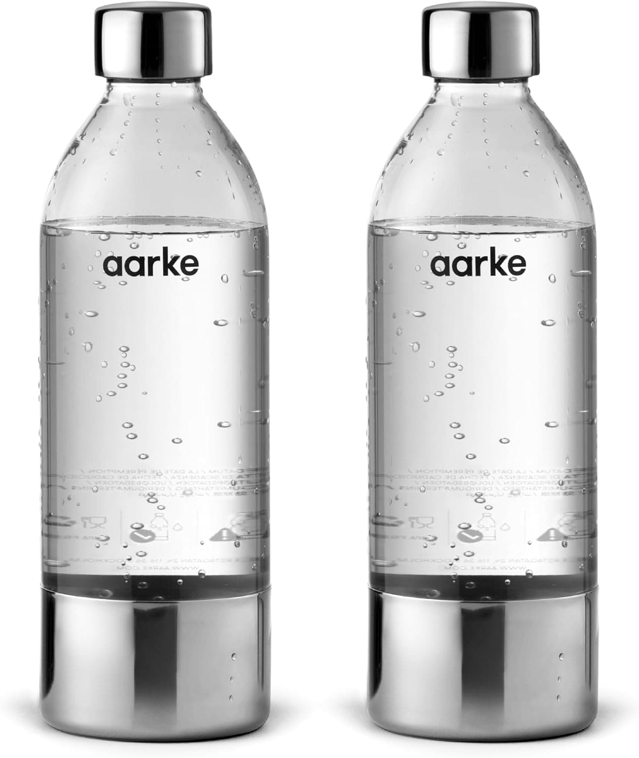 Aark Replacement Plastic Bottles, 27.6 fl oz (800 ml), Set of 2