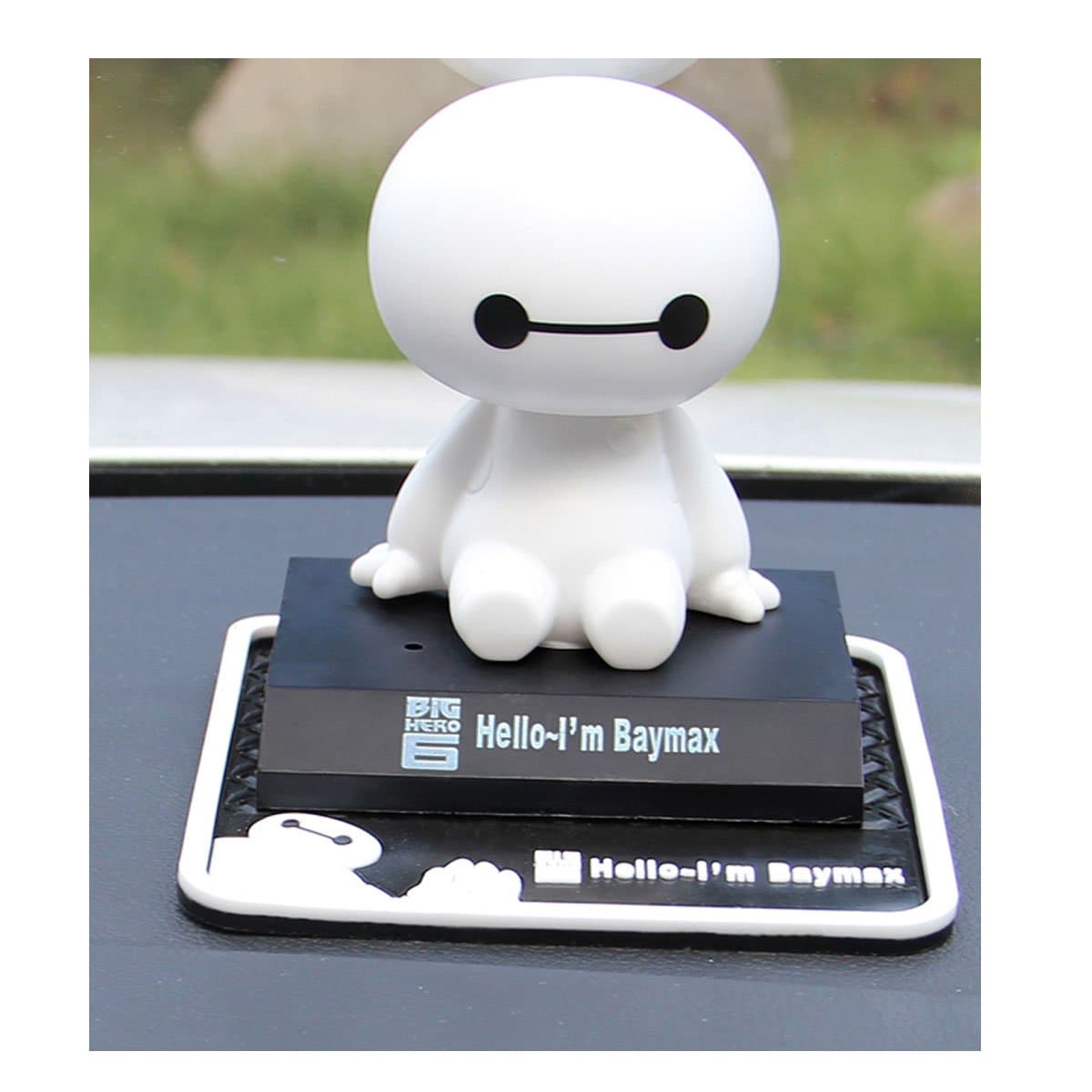 NUBEN Car Decoration Ornaments Auto Accessories Baymax Shaking Head