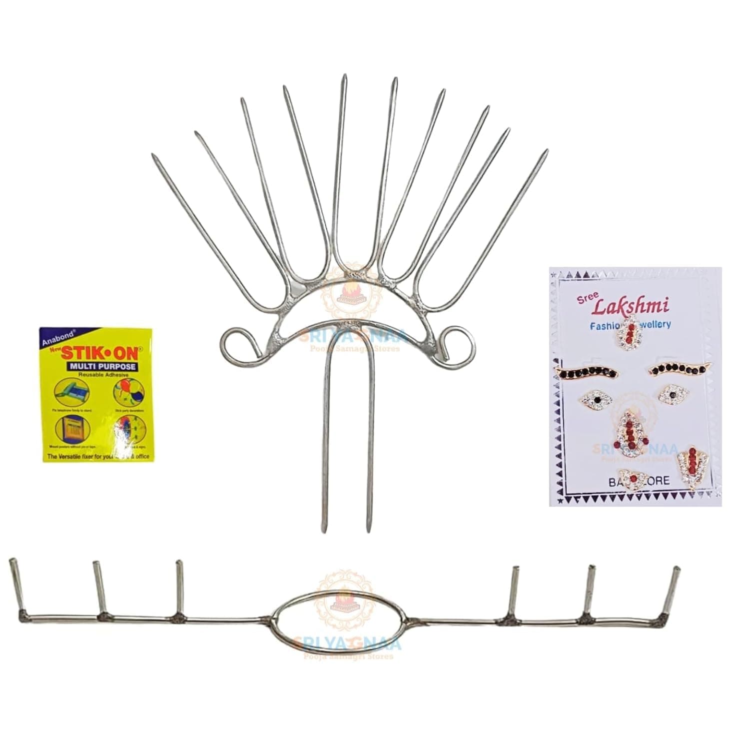 Varalakshmi Pooja Kalasam Decoration Stick - Lakshmi Pooja Kalasam Flower Stand Stick