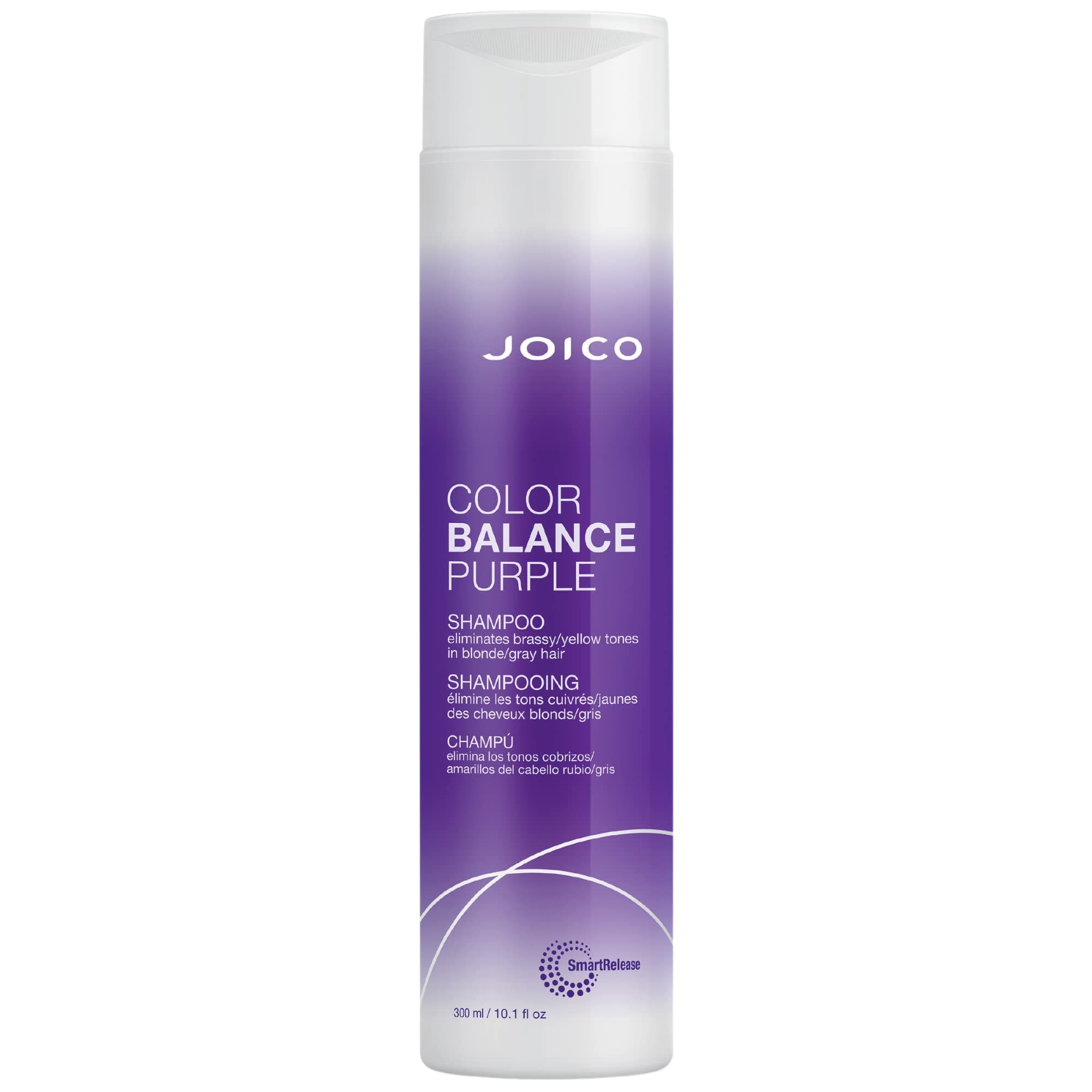 Color Balance Purple Shampoo | For Cool Blonde or Gray Hair | Eliminate Brassy Yellow Tones | Boost Color Vibrancy & Shine | UV Protection | With Rosehip Oil & Green Tea Extract