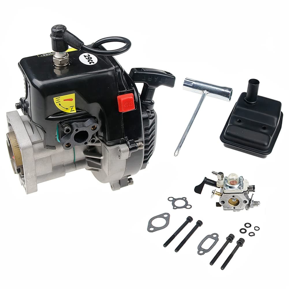 FLMLF 29CC 2 Stroke Engine Motor for 1/5 Hpi Baja Lois 5ive-T DBXL FG GoPed Redcat car
