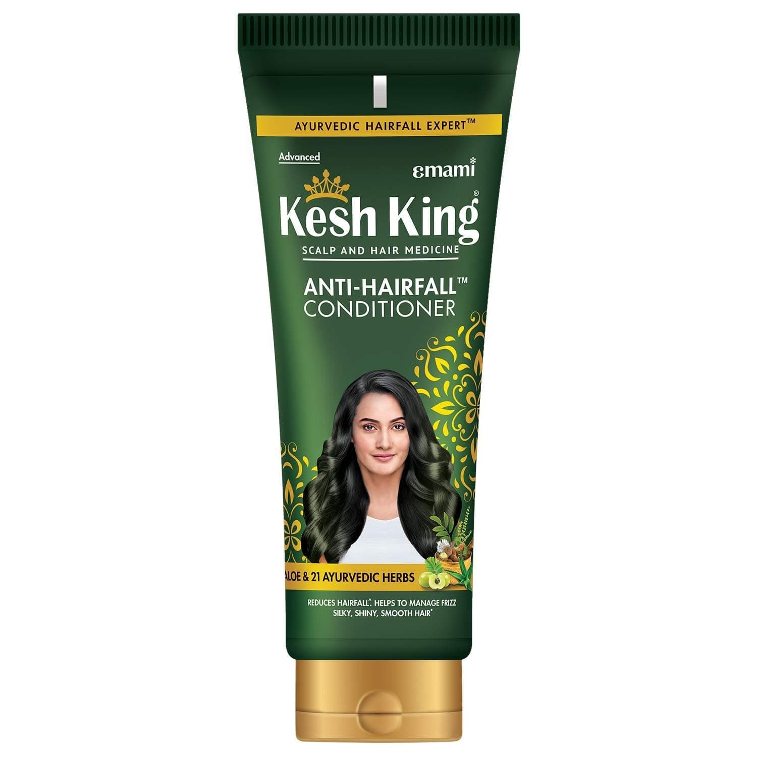 KESH KING Anti-Hairfall Conditioner | with 21 Natural Herbs & Aloe Vera | Frizz Control Conditioner | Moisturize Healthy Scalp | Provides Nourished Hair | 6.76 Fl Oz/200ml