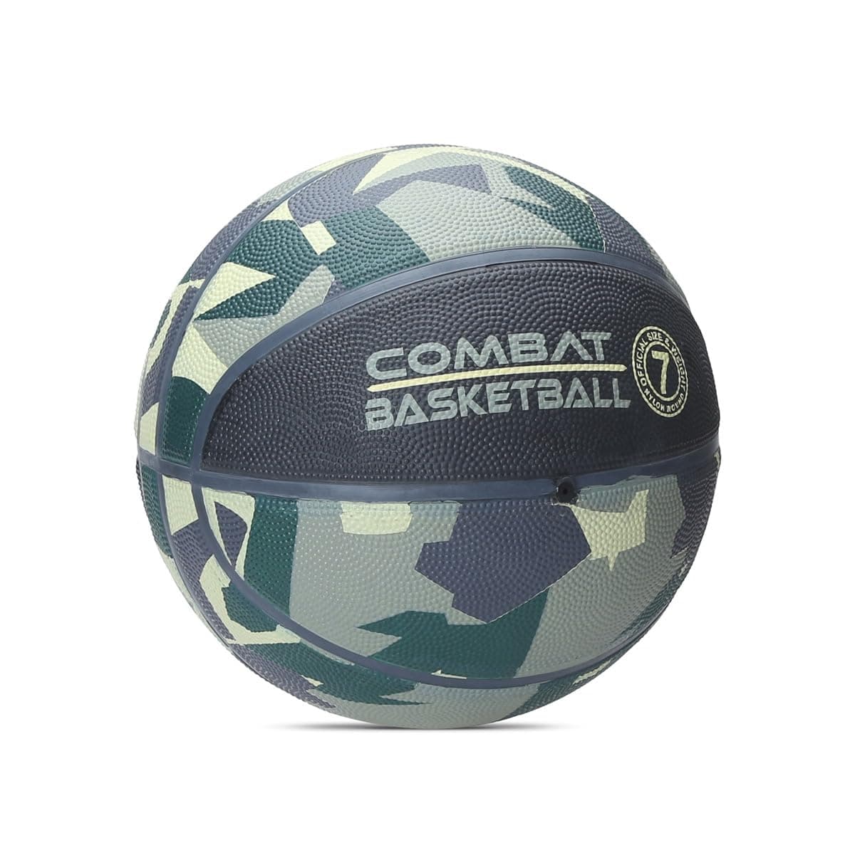 FitBox Sports Blend Combat Basketball Official Size 7 |Professional Match Ball for Indoor & Outdoor Games & Training |Ideal for Kids & Adults | Ideal for Basketball Enthusiasts and Athletes, Assorted