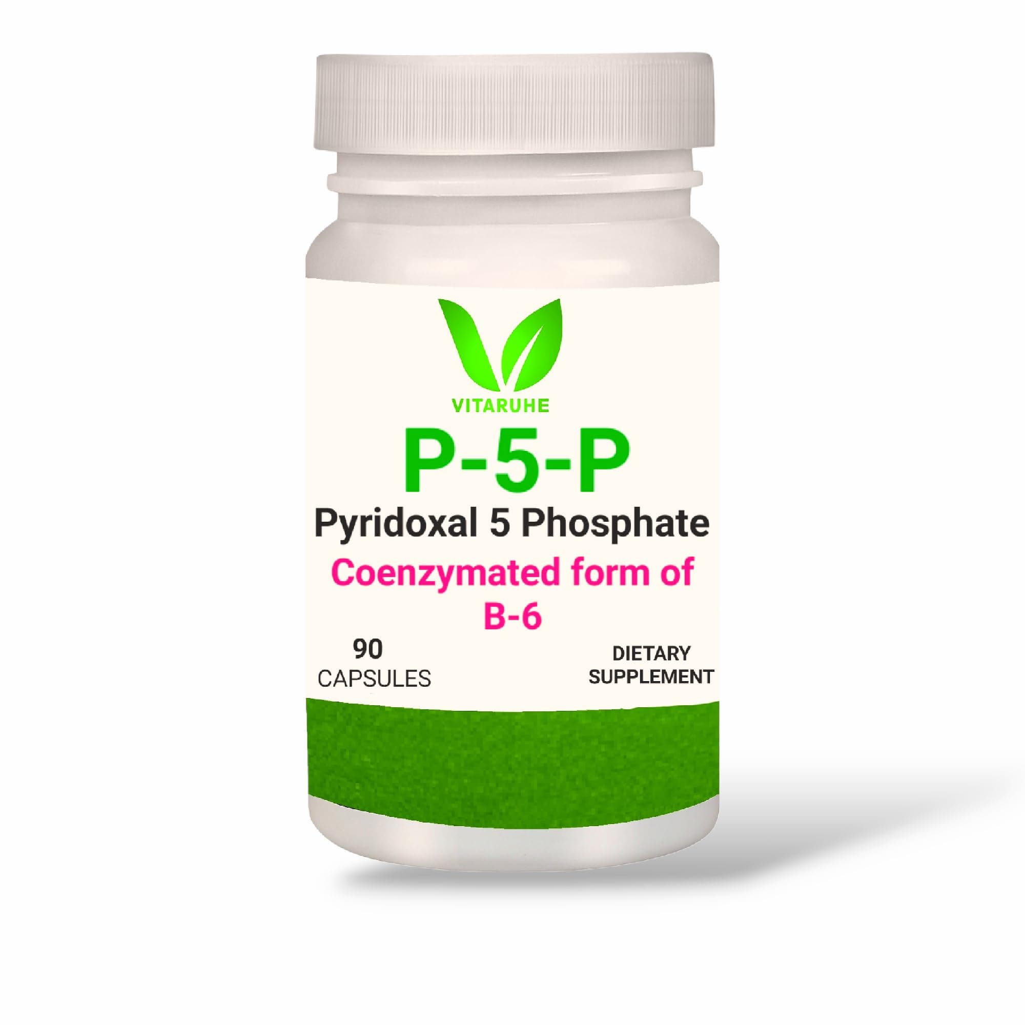 Vitamin B6 (P5P) 50mg - Bioactive Vitamin B-6 for Energy, Nerve Health, Cardiovascular Support, Mood Enhancement- 90 Capsules