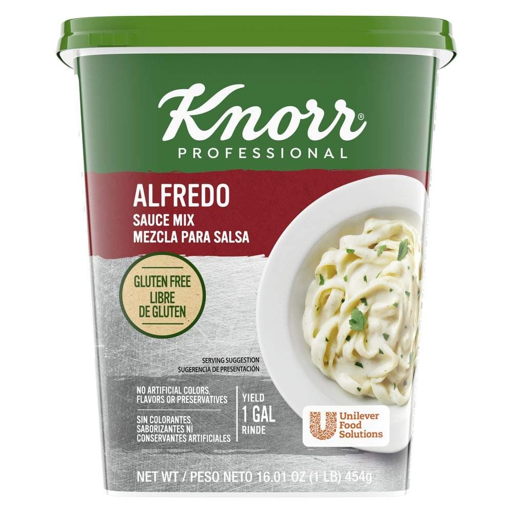 - Professional Alfredo Sauce Mix Made With Real Parmesan Cheese, Gluten Free, No Artificial Colors, Flavors, or Preservatives, 1 lb, Pack of 4