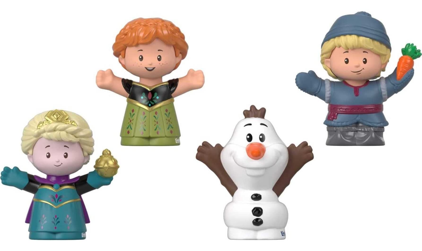 Little People Toddler Toys Disney Frozen Elsa & Friends Figure Set with Anna Kristoff & Olaf for Ages 18+ Months