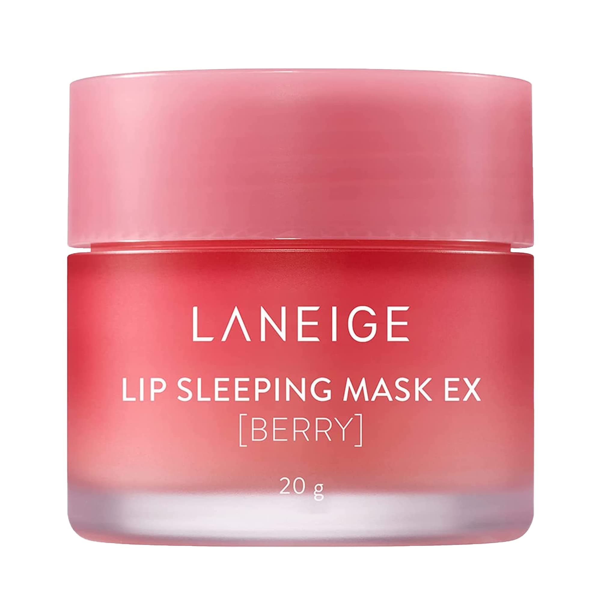 LANEIGE Original Korean Skincare Lip Sleeping Mask Balm for Soothing and Moisturizing - Berry