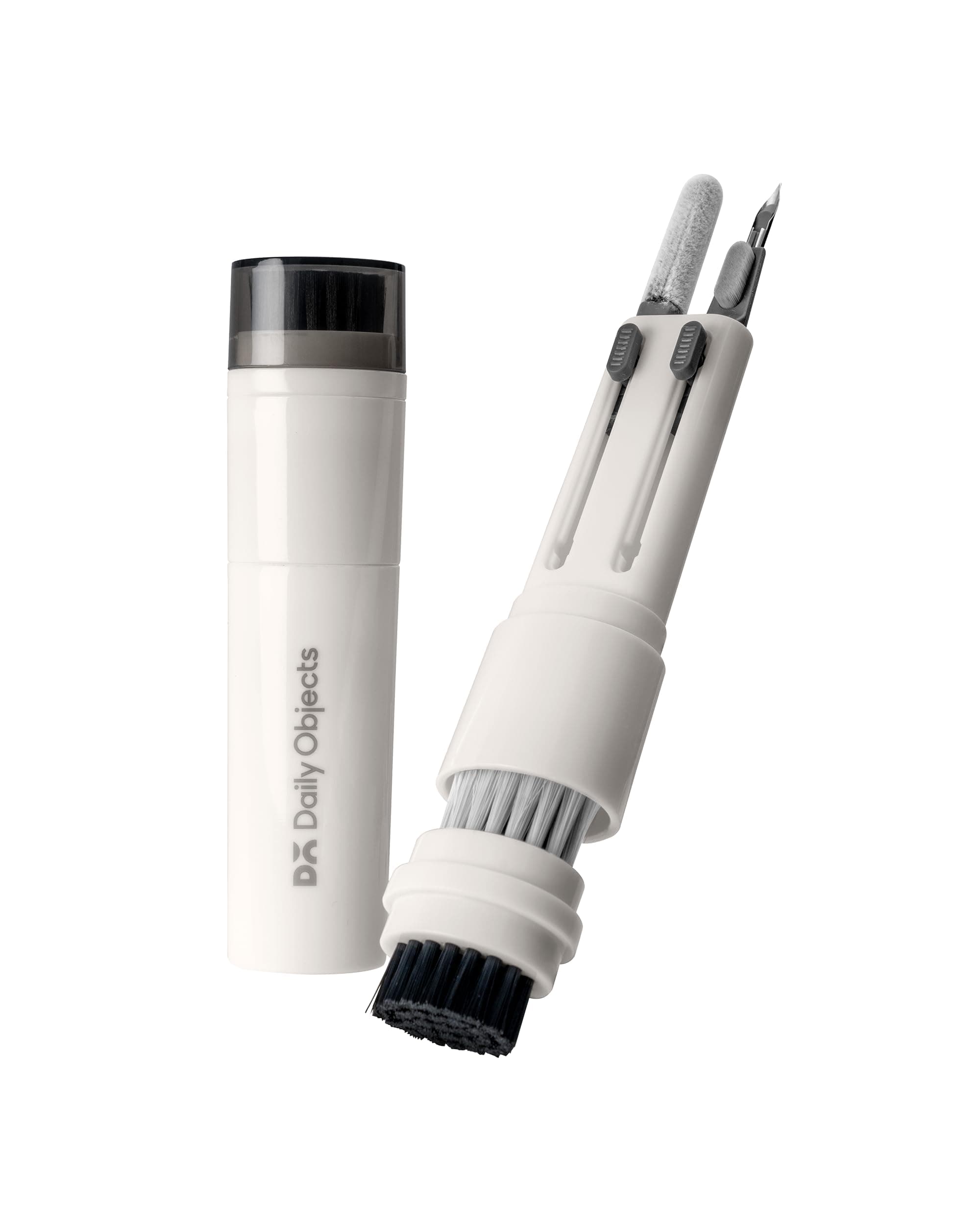 5 in 1 Capsule Gadget Cleaning Tool Kit | Multifunctional Two-way Brush Kit for Keyboard, Mouse & Earphones | Smart Gadget Cleaner Kit Set for Laptop, Computer, Camera Lens, Earbuds, Case