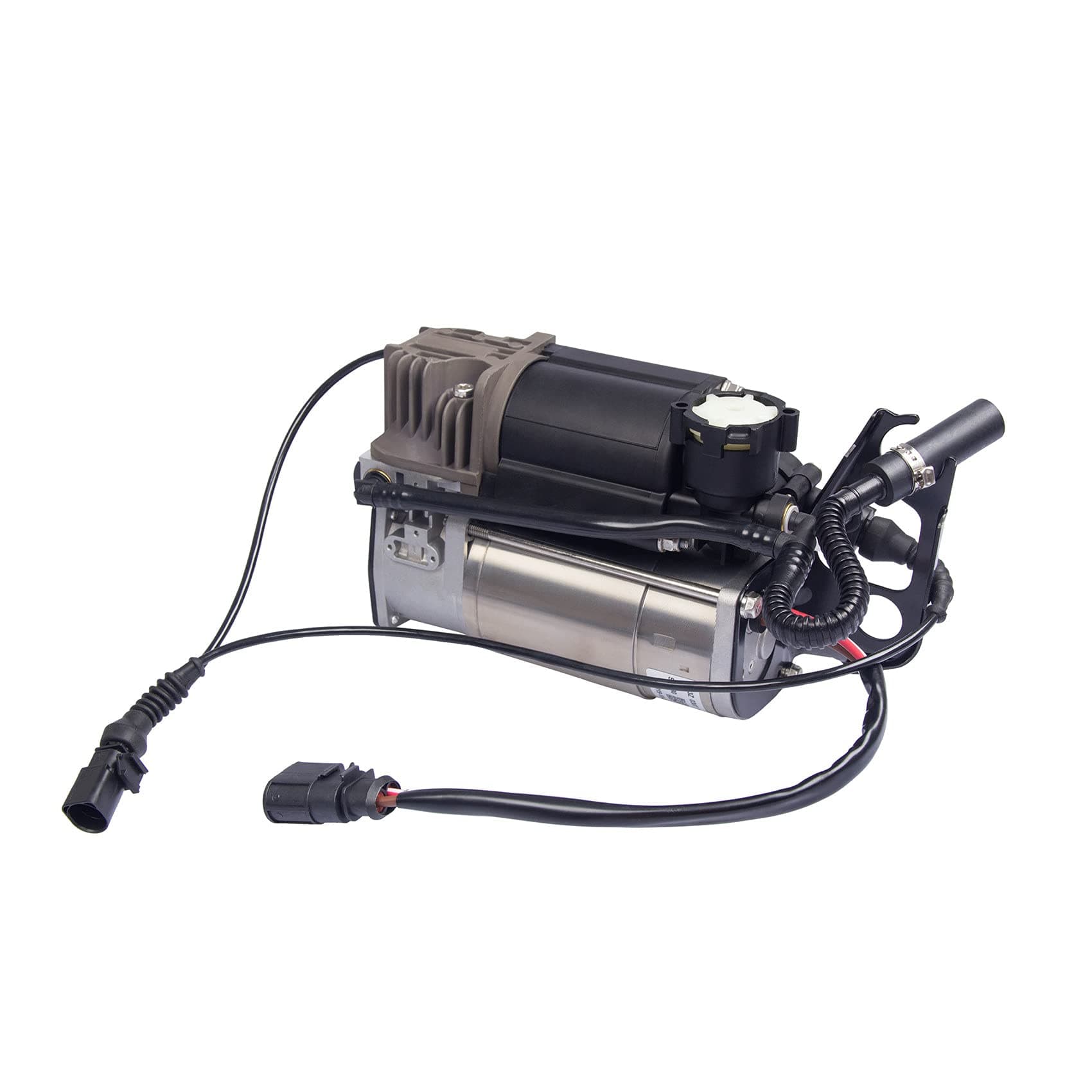 Air Suspension Compressor Pump 7L0616007A Compatible with Audi Q7 2007-2015 Porsche Cayenne 2003-2010 Volkswagen Touareg 2004-2010 Replace 7L0616007B