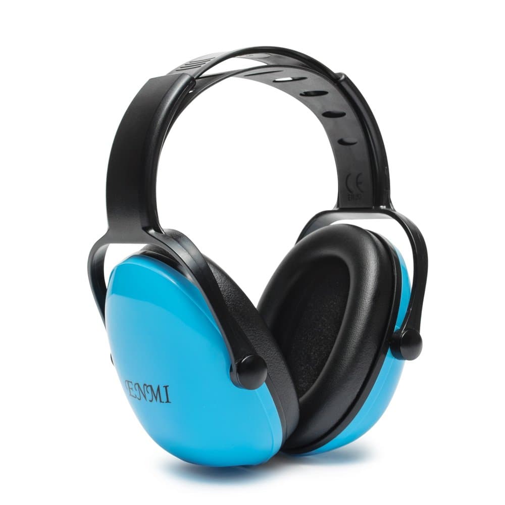 Kids Safety Ear Muffs Ear Defenders Hearing Protection for Kids Children,3 Months+ More Comfortable Ear Muffs for Outdoor Travelling Learning Rest(Blue)