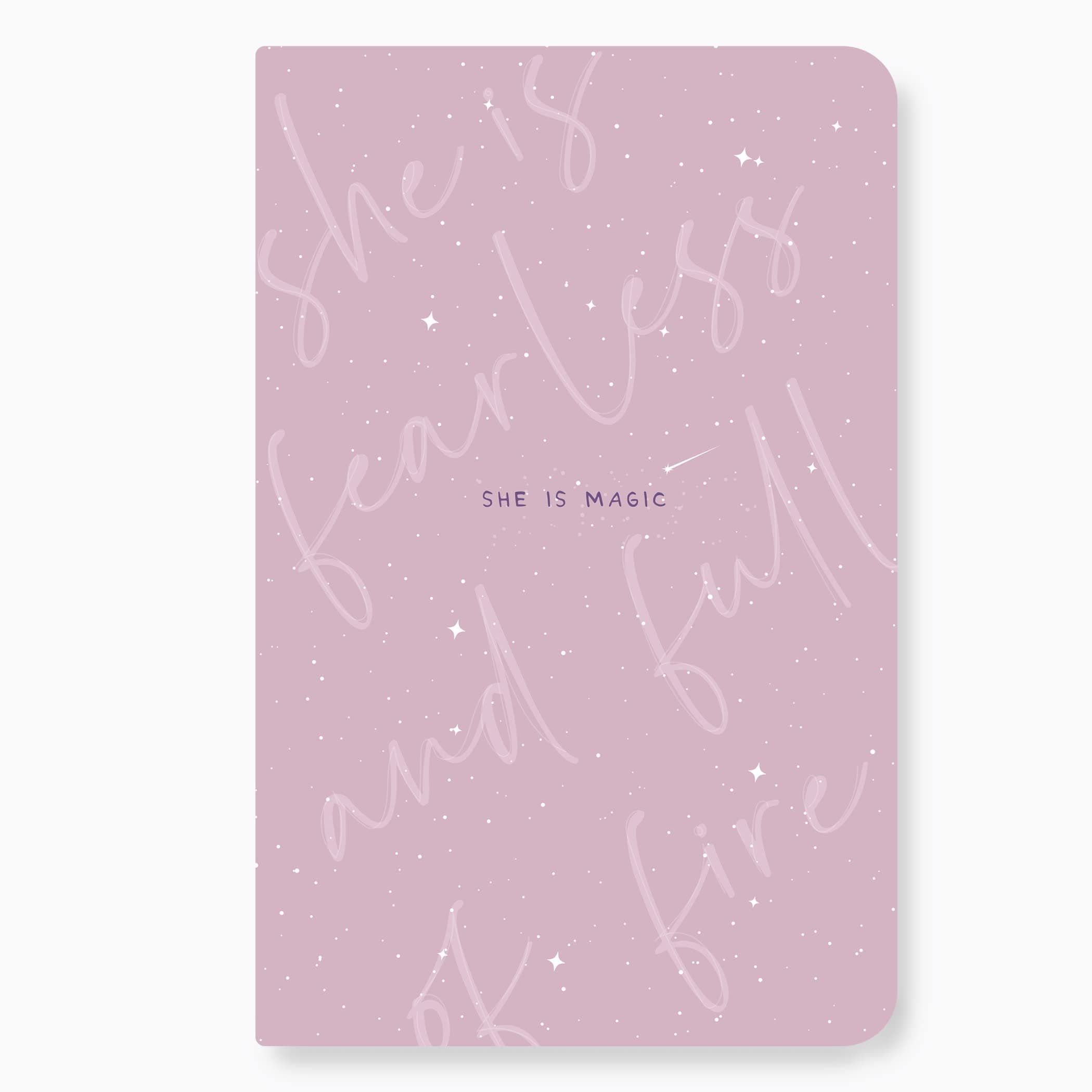 Factor Notes 160-Pages 90 GSM Ruled Notebook, A5 Size, Pink