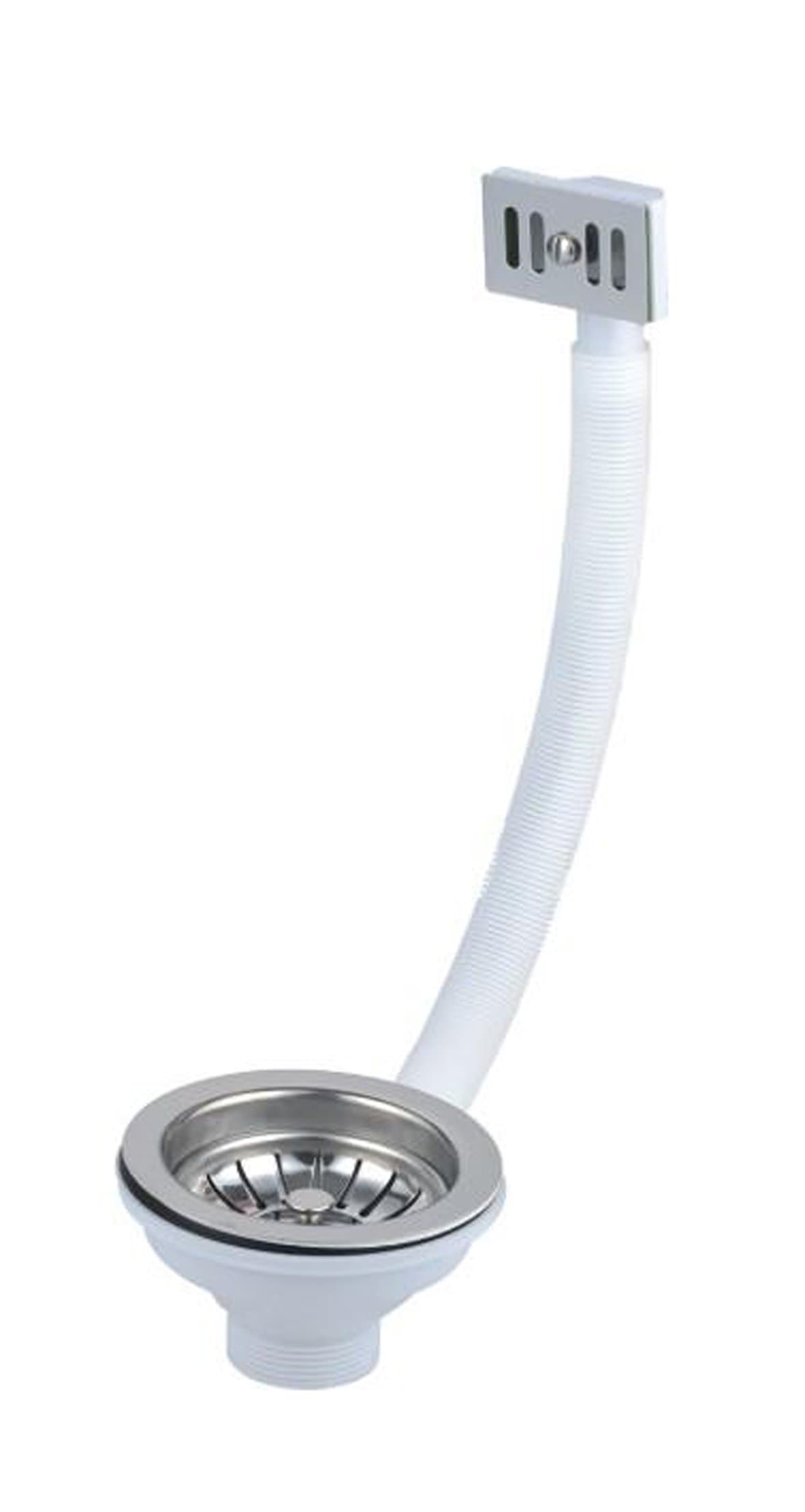 Waste with Rectangle Overflow for RAK Rangemaster CDA Sinks