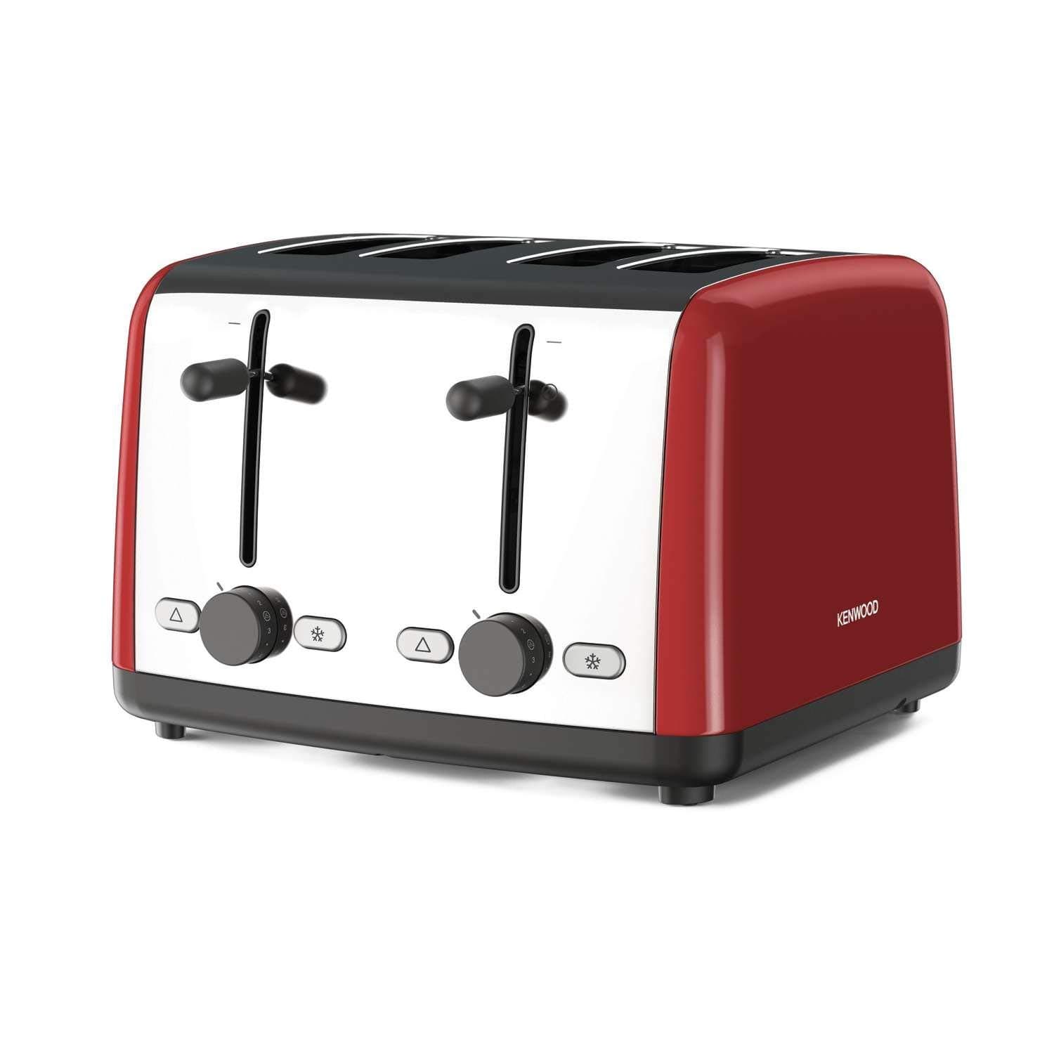 Kenwood Scene TTM480RD 4-Slice Toaster - Red