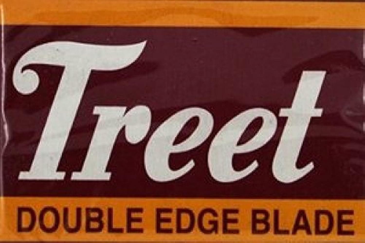 100 Treet Carbon Steel"The Black Beauty" Double Edge Safety Razor Blades