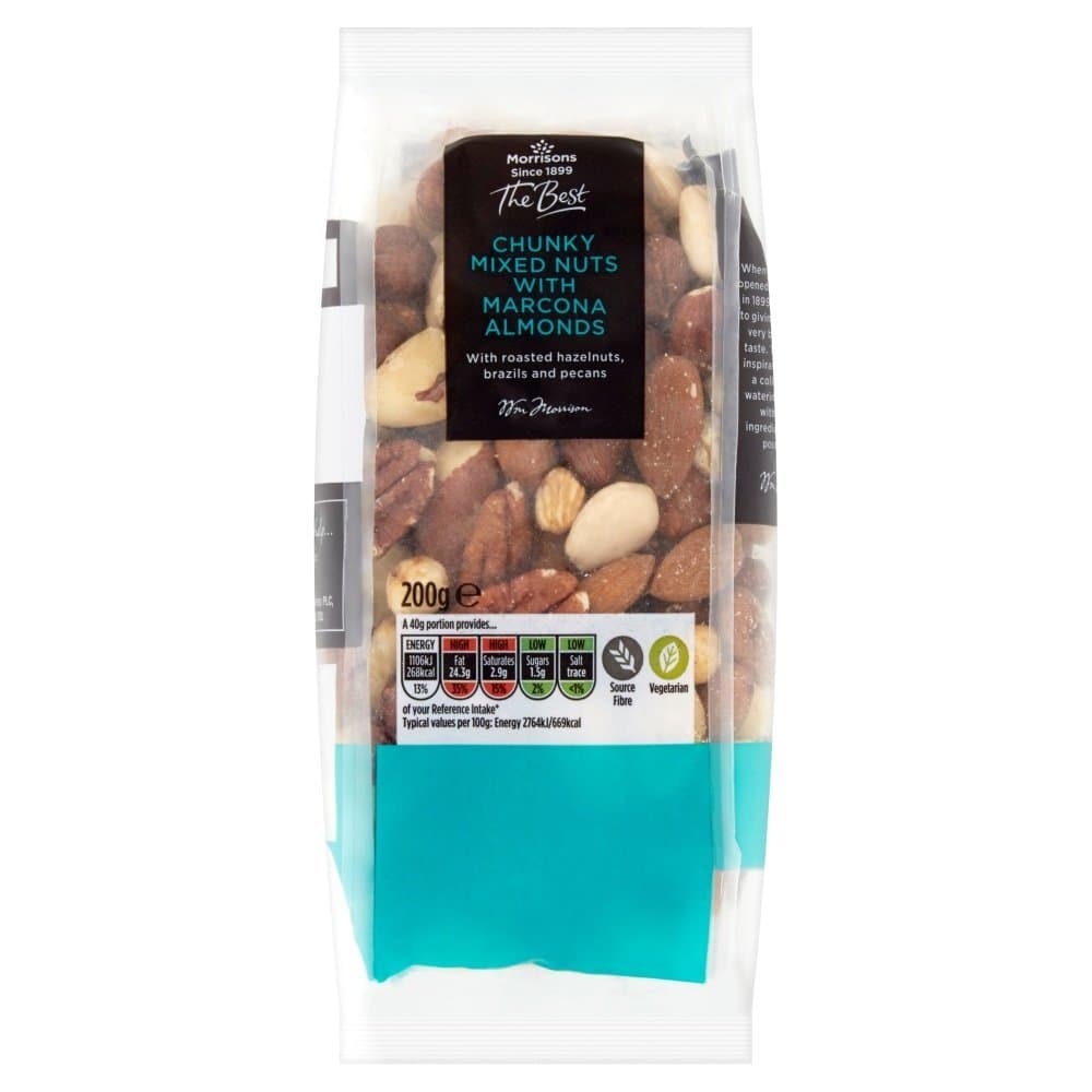 Morrisons The Best Mixed Nuts, 200 g