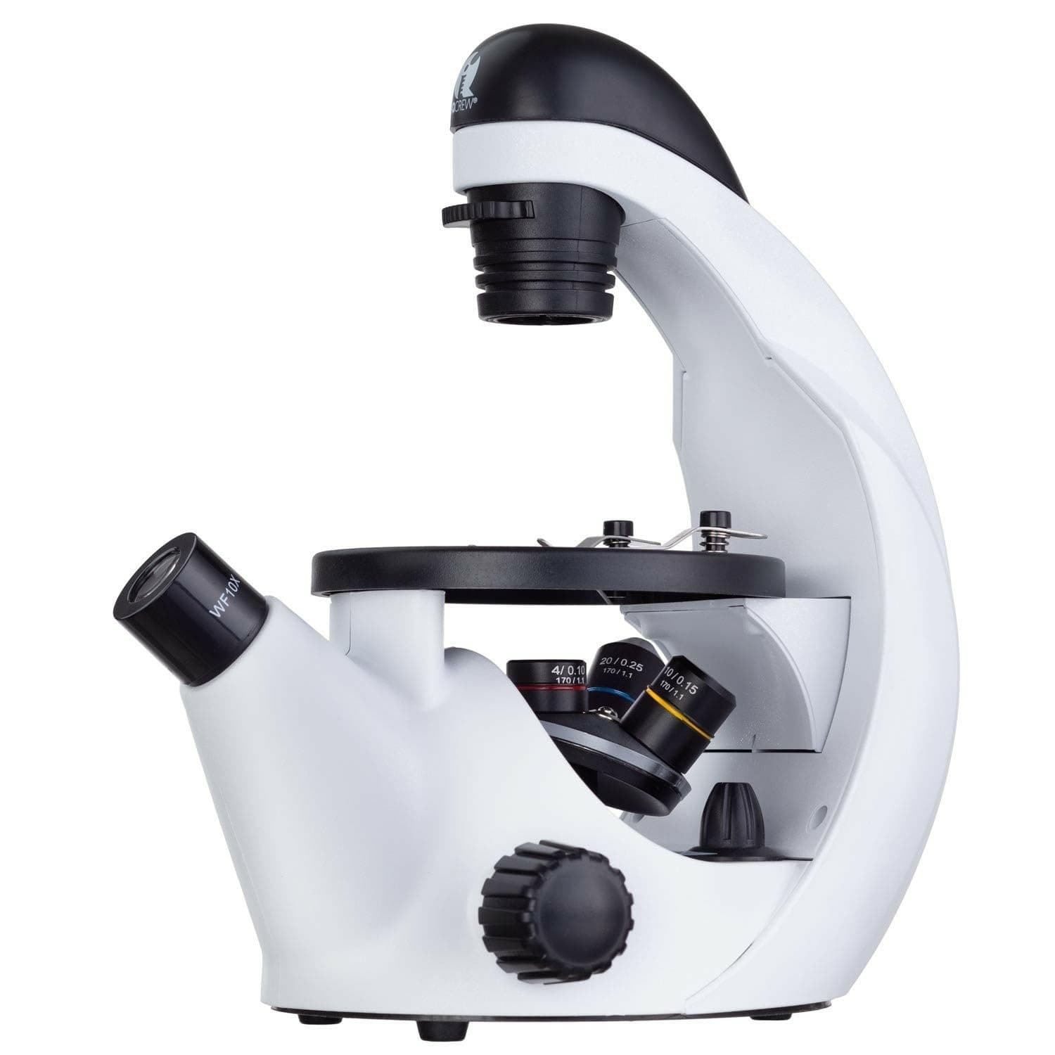 by AmScope 40X-500X Kids Inverted Compound Microscope for Students