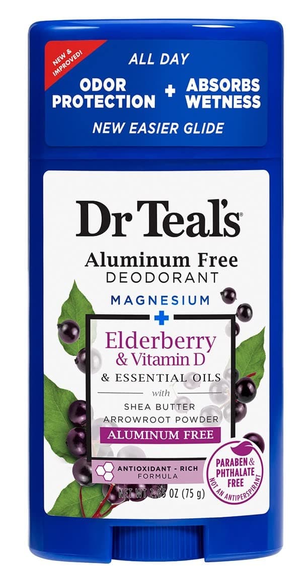 Aluminum Free Deodorant Elderberry & Vitamin D 75G