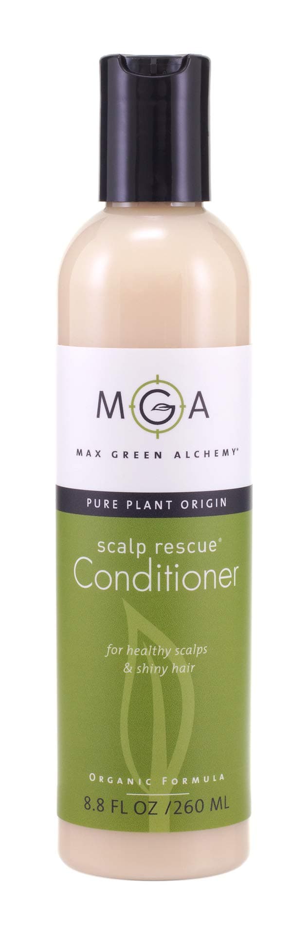 MGA Vegan Hair Conditioner - Organic Formula with Tea Tree for Healthy Hair | Hair Care Product with Natural Herbal Scent | Parabens Silicone & Sulfate Free Conditioner | Unisex | 8.8 Fluid Oz