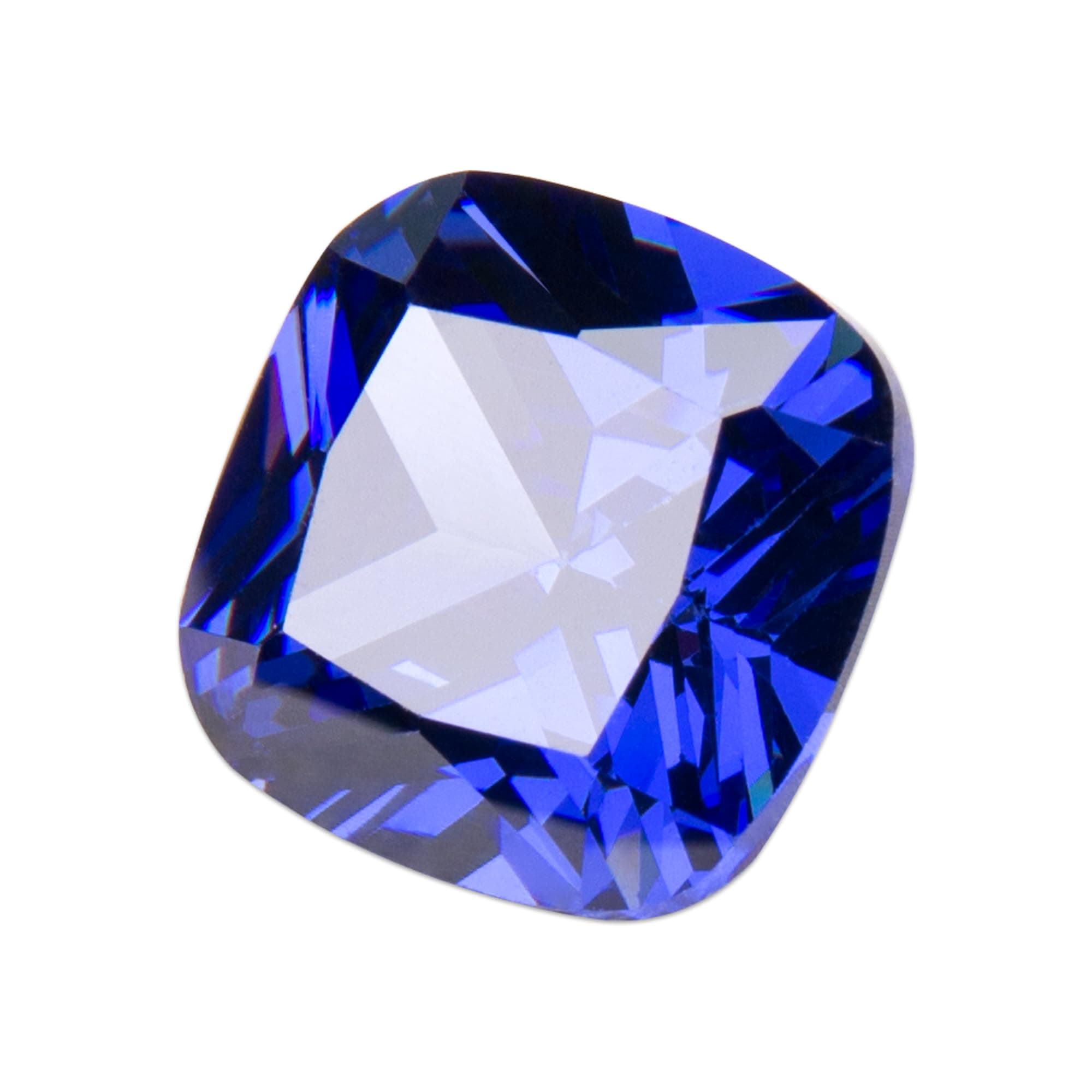 SaiDian 1 Pcs Blue Tanzanite Stones Loose Gemstone for Women Jewelry Making Ring Necklace Beads Bracelet DIY Craft Making