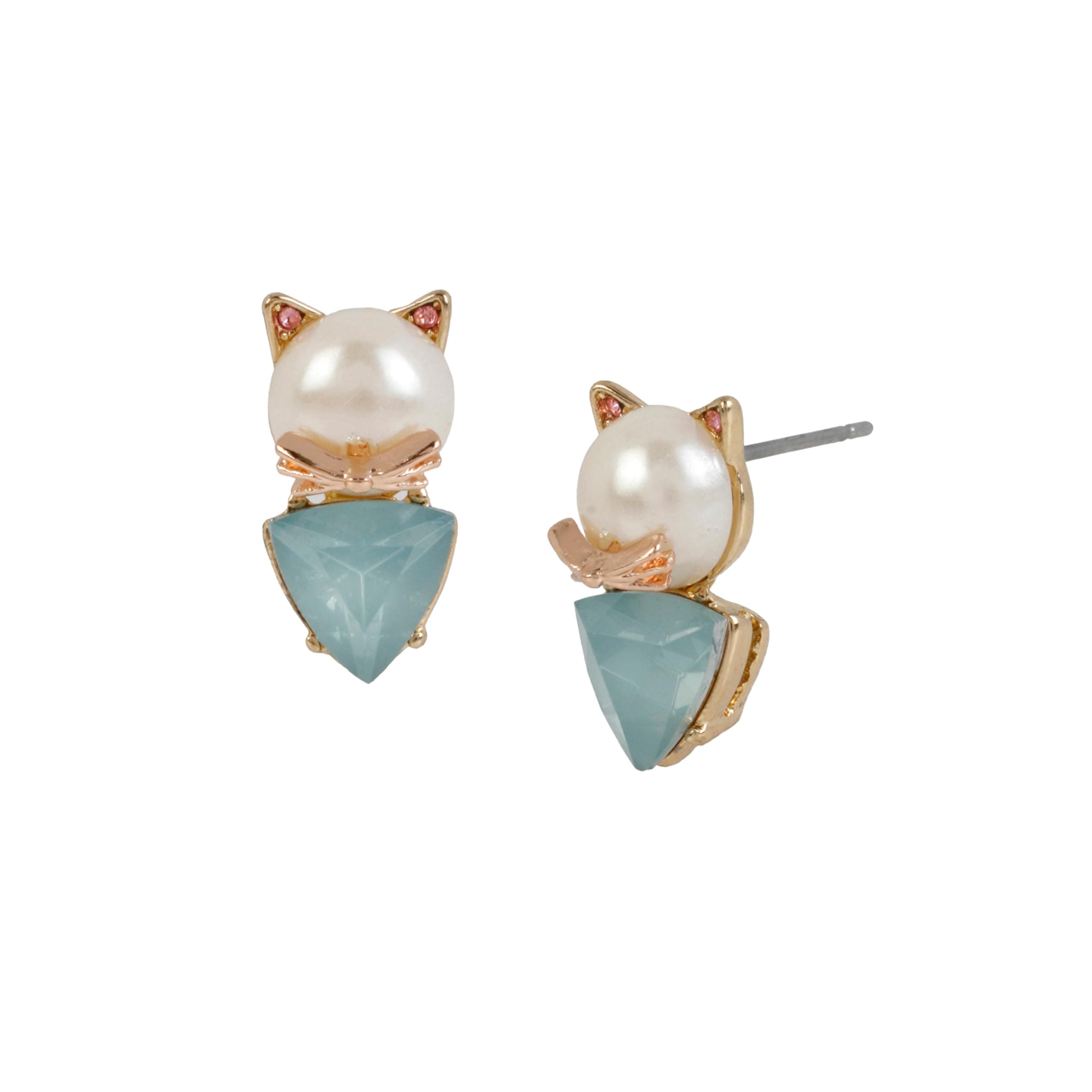 Cat Stud Earrings