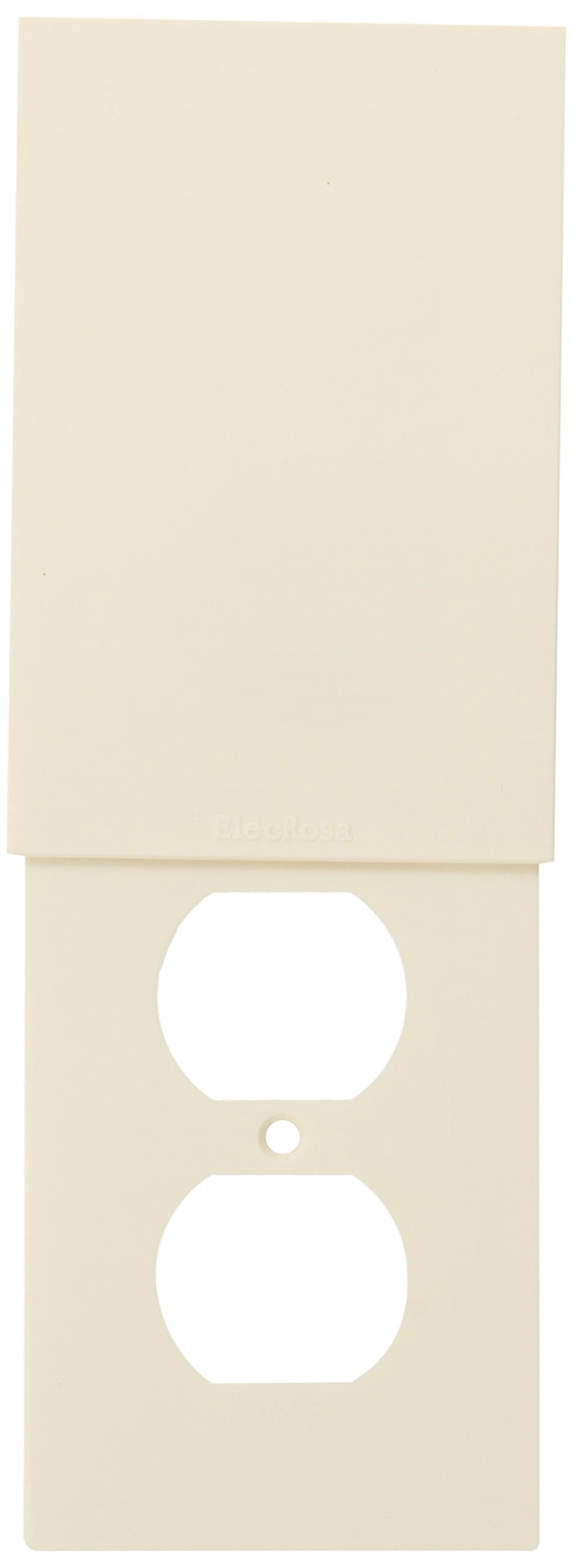 ElecRosa Electrical Outlet Cover, Ivory (Discontinued by Manufacturer)