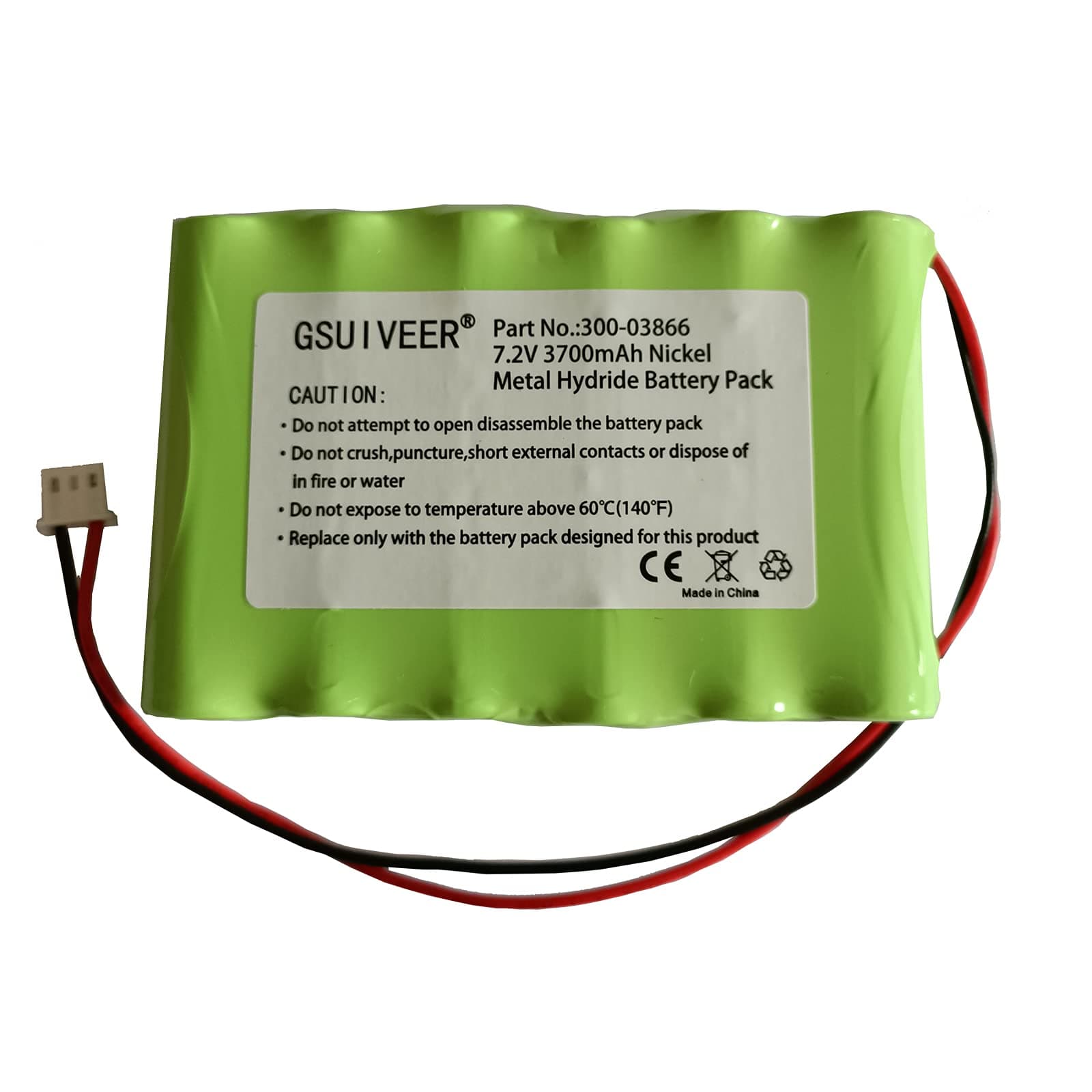 300-03866 7.2V 3700mAh Battery Compatible with Alarm Lynx 5100, 5200, 5210, Lynx Touch 7000, Lyric Controller Lyric Keypad LCP500-L LYNXRCHKIT-SHA LCP500-4B