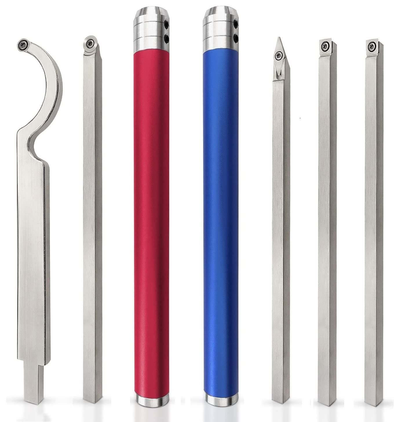 Carbide Lathe Tool Set, 20 inch Full Size Woodturning Tools