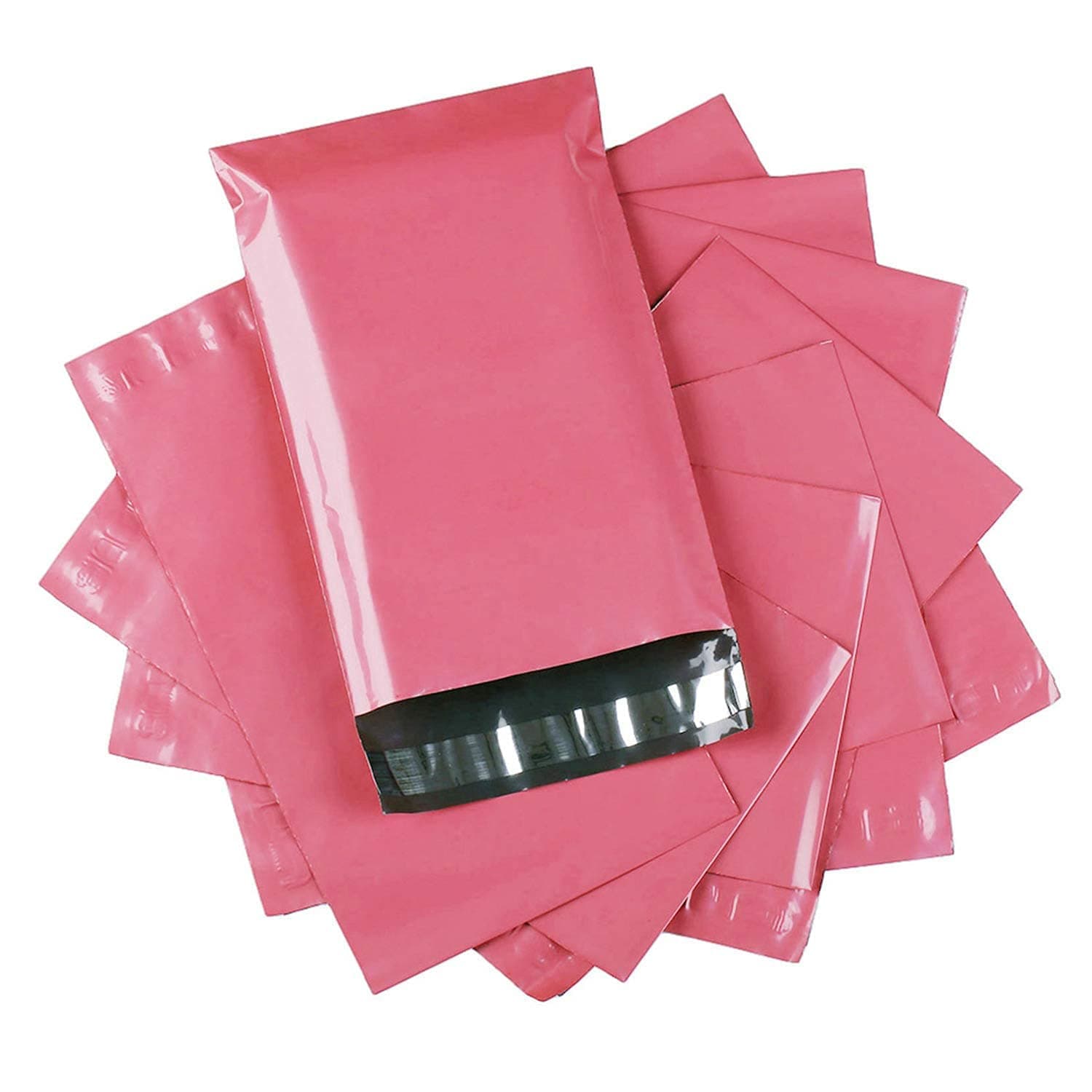 6x9 Dusty Rose Pink Poly Mailers Small 100Pcs,Business Shipping Supplies,Mailing Envelope Bags,Postal Packaging,Self-Seal,Tear & Water-Resistant