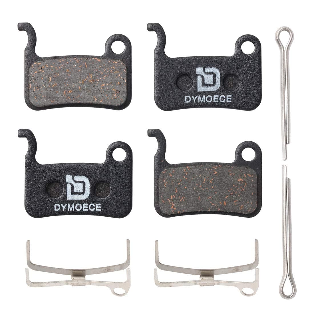Dymoece 2 Pairs Bicycle Brake Pads Suitable for Shimano Deore XT XTR LX SLX Hone Alfine Saint Disc Brake