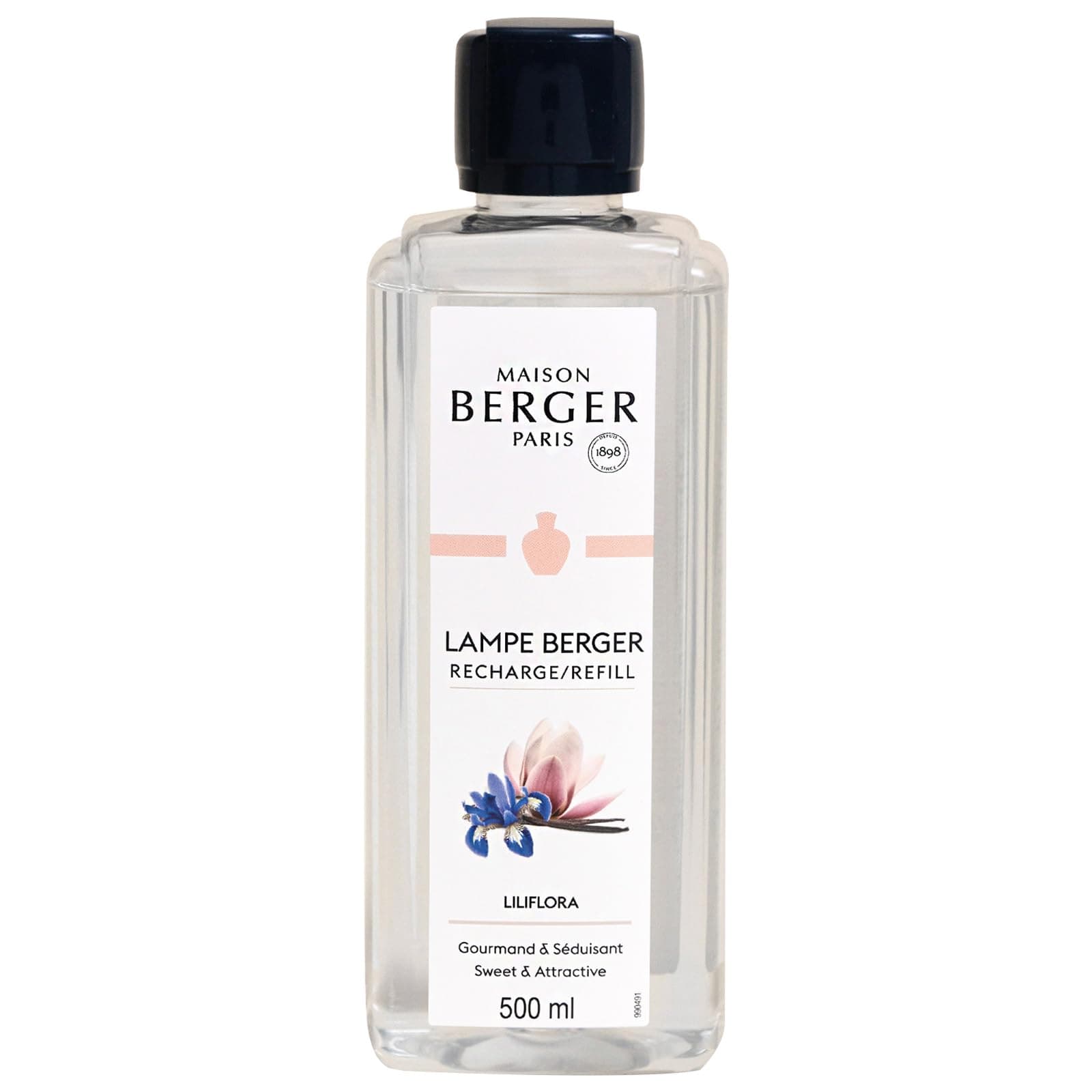 MAISON BERGER - Liliflora Lampe Berger Fragrance Refill for Home Fragrance Oil Diffuser, 500ml