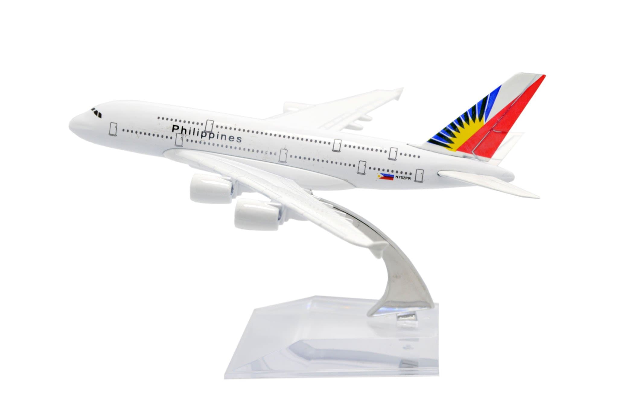 Tang-Dynasty(TM 1:400 16cm Air Bus A380 Philippine Airlines Metal Airplane Model Plane Toy Plane Model