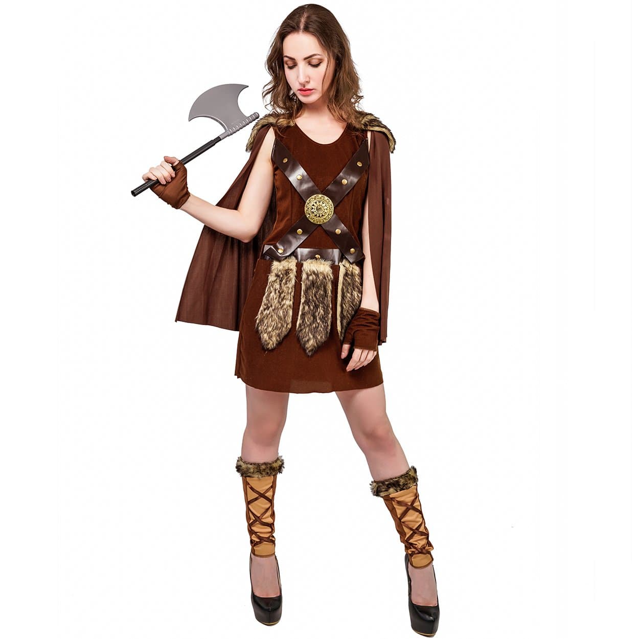 flatwhiteWarrior Viking Womens Costume