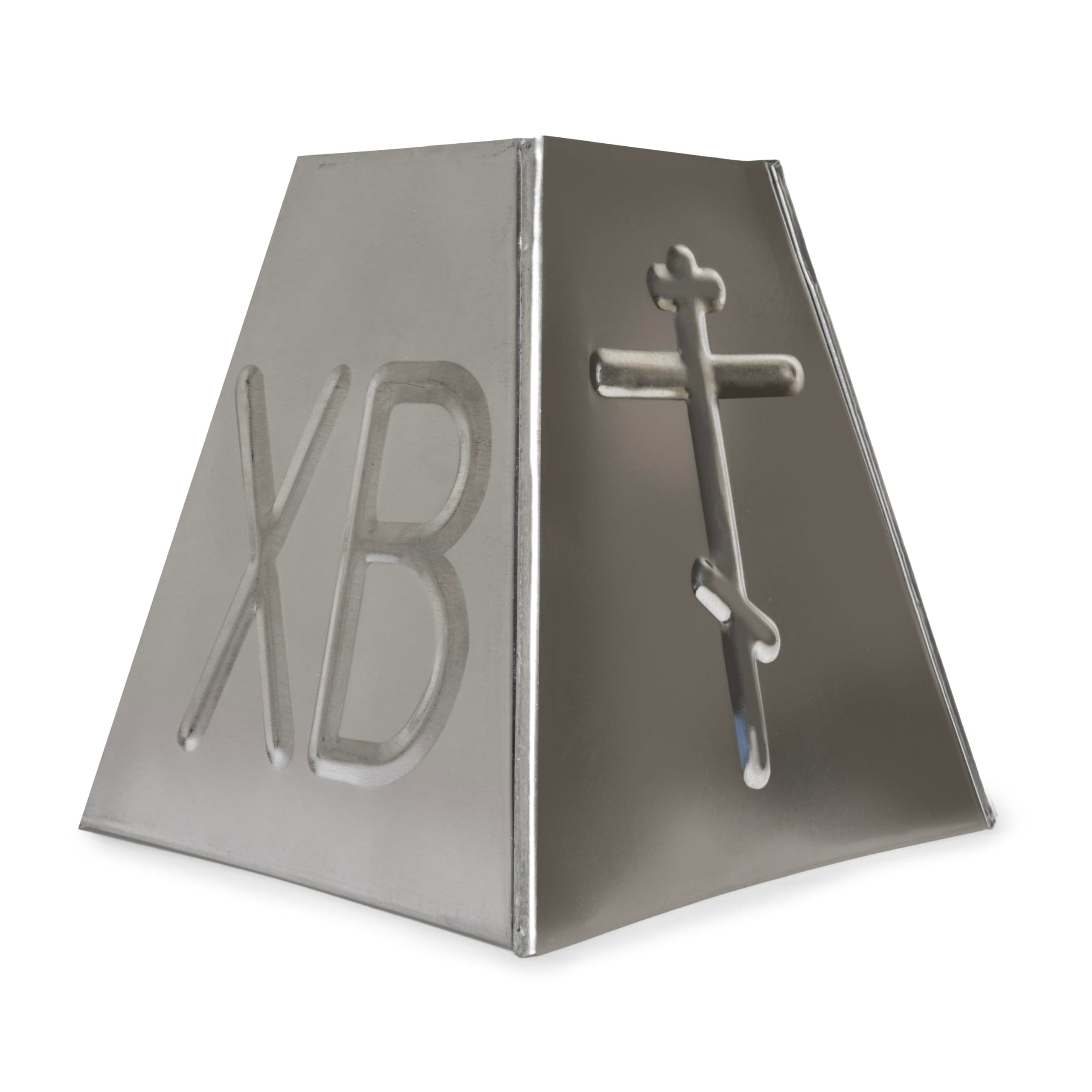 1KG Russian Orthodox Easter Paska Pascha Paskha Xb Metal Cheese Tvorog Mold | Kulich Pasha Mold for Making Easter Pie in Orthodox Easter Day