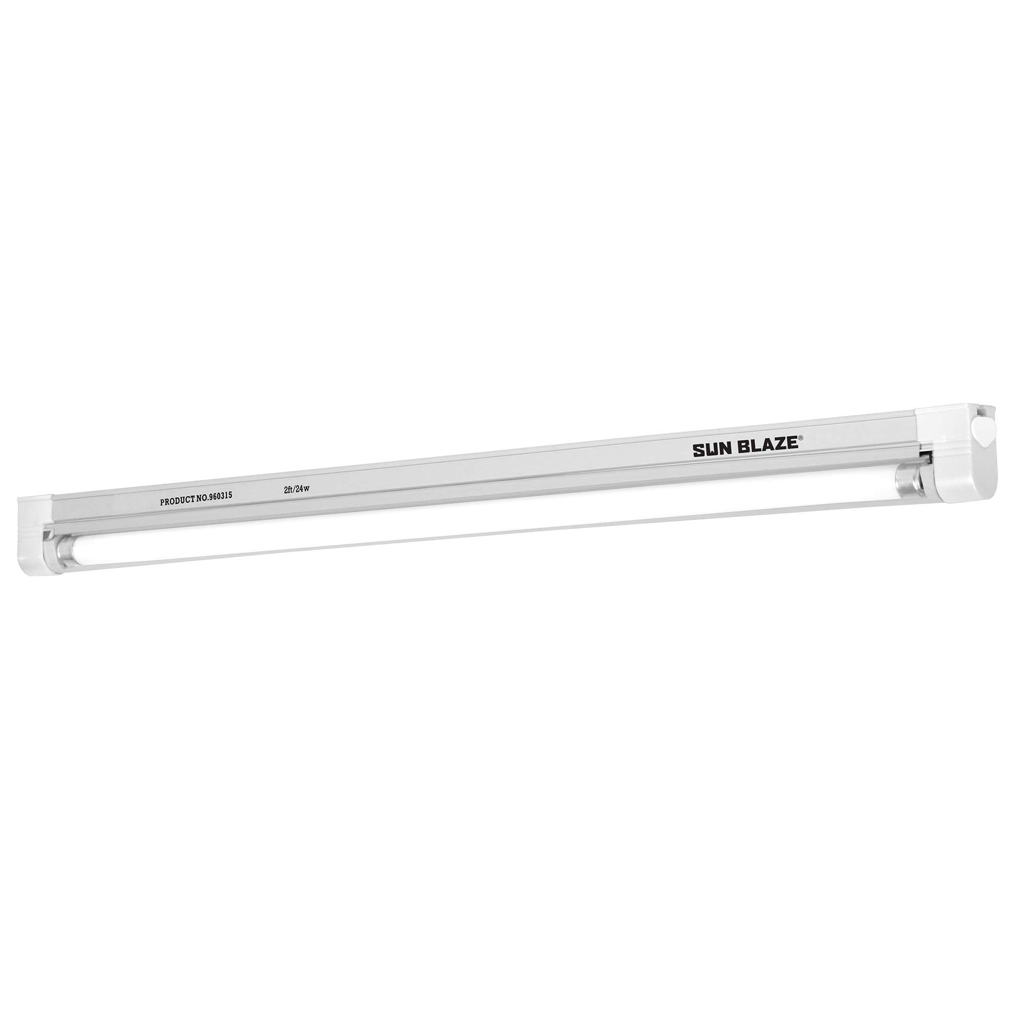 T5 High Output Fluorescent Strip Light Fixture 21 - Indoor Grow Light, Includes One 24 W 2 ft. 6500 K T5 Lamp