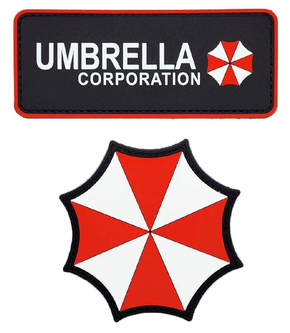 Miltacusa Umbrella Company Patch (PVC Rubber-2PC Bundle