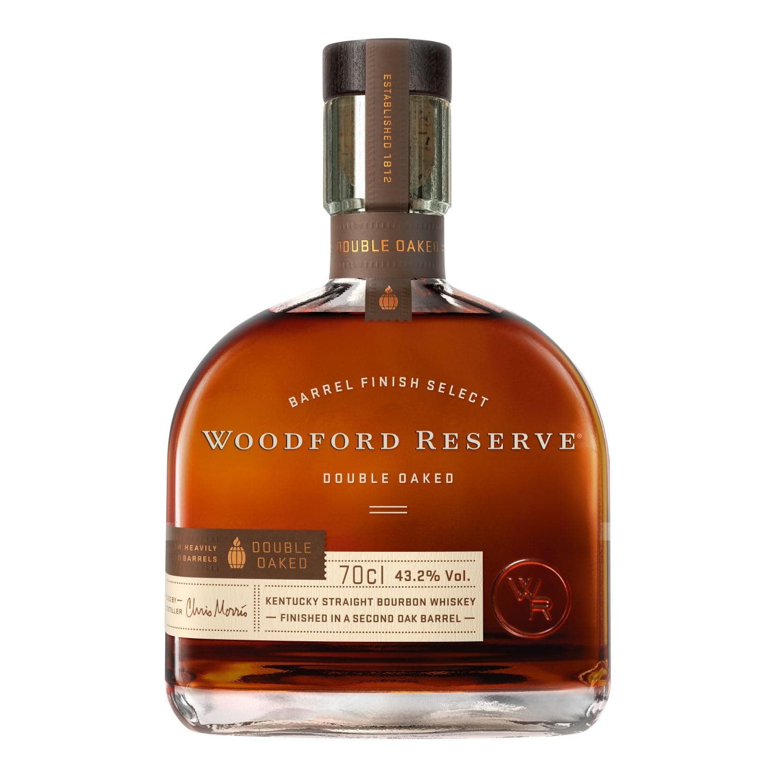 Woodford Reserve Double Oaked Whiskey, 70cl